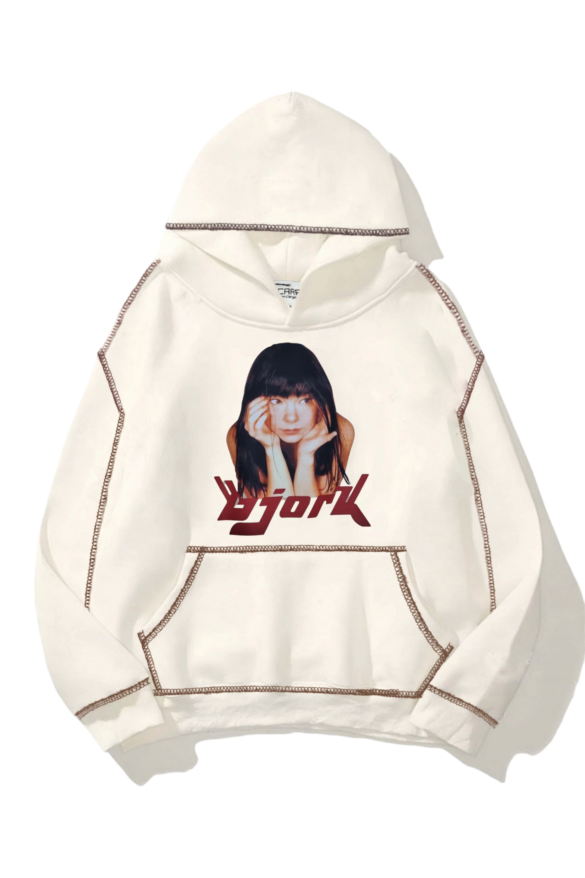 Bjork Ters Dikiş Oversize Sweatshirt