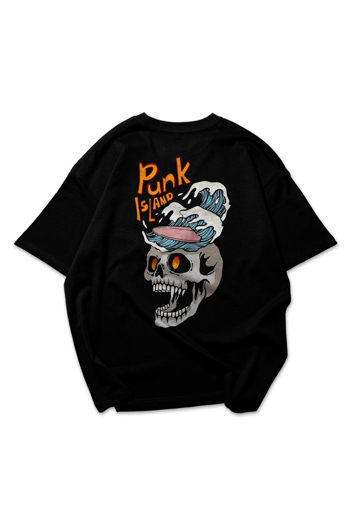 Black Punk Oversize T-shirt