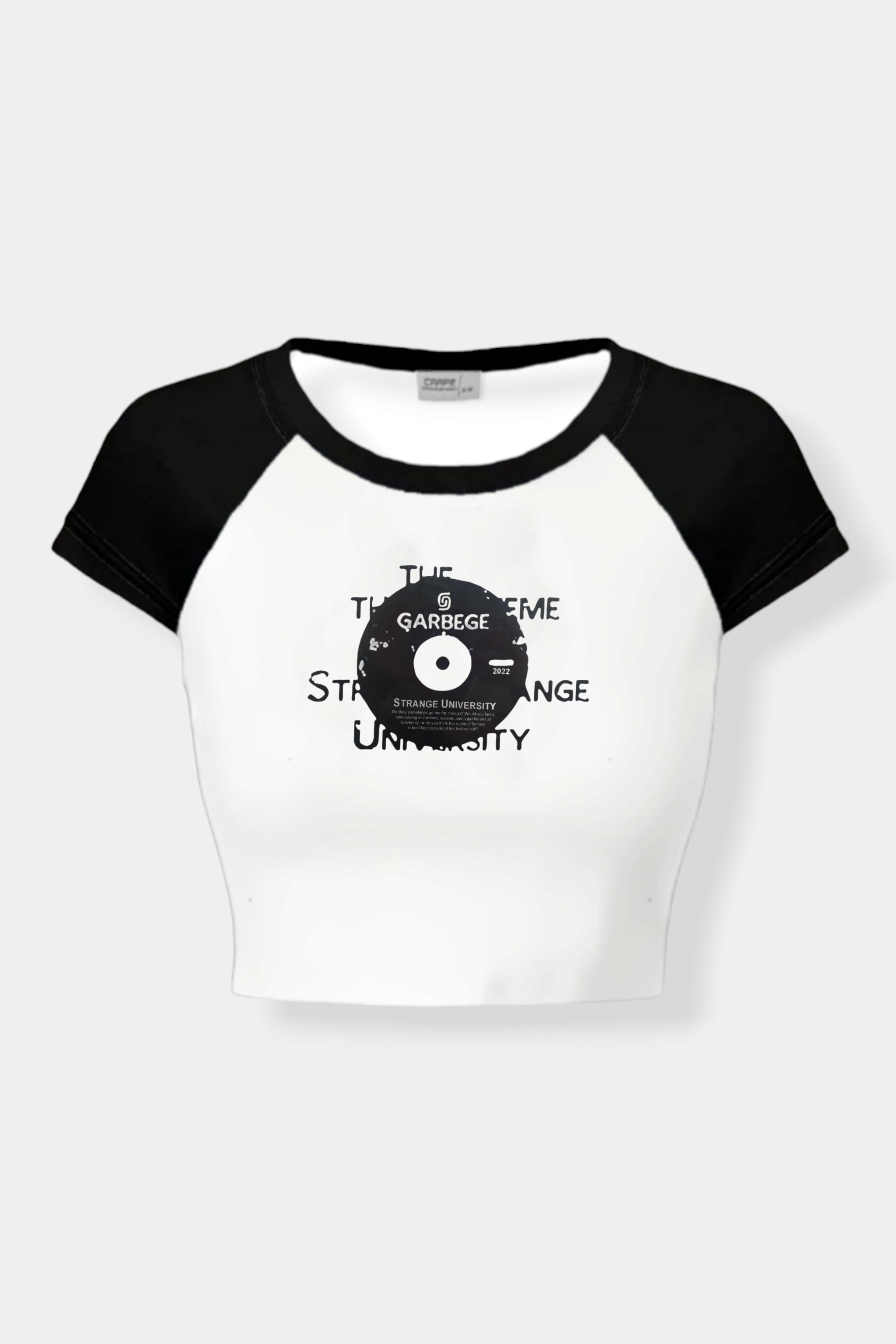 Black White Garbege Crop