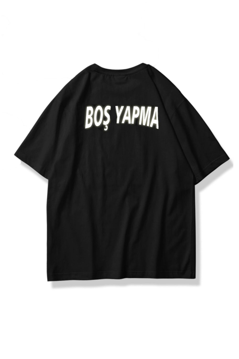 Boş Yapma Parlayan Unisex T-shirt