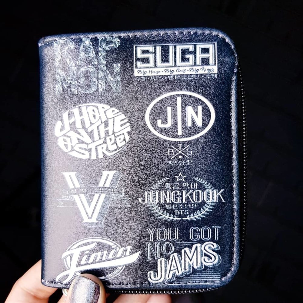 Bts Üyeler Kısa Cüzdan