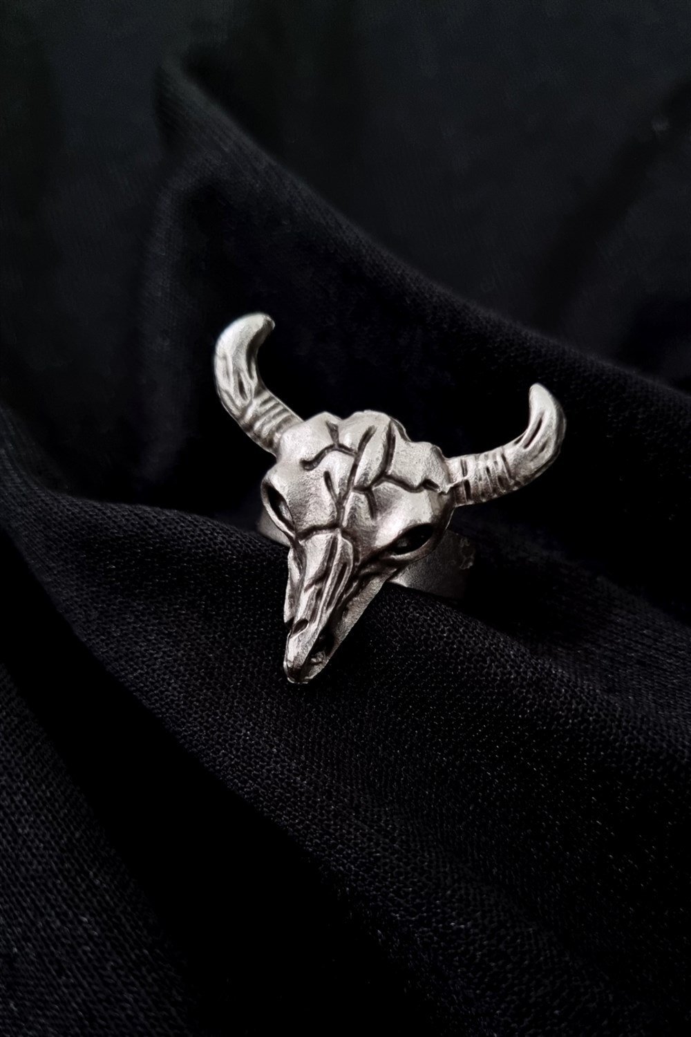 Bull Head Yüzük