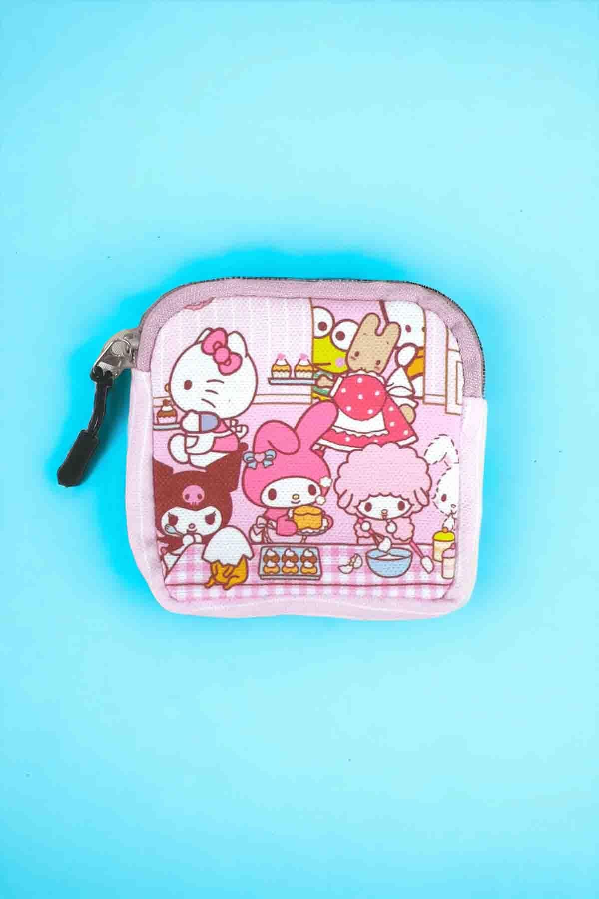 Cartoon Characters Mealtime Makeup Bag