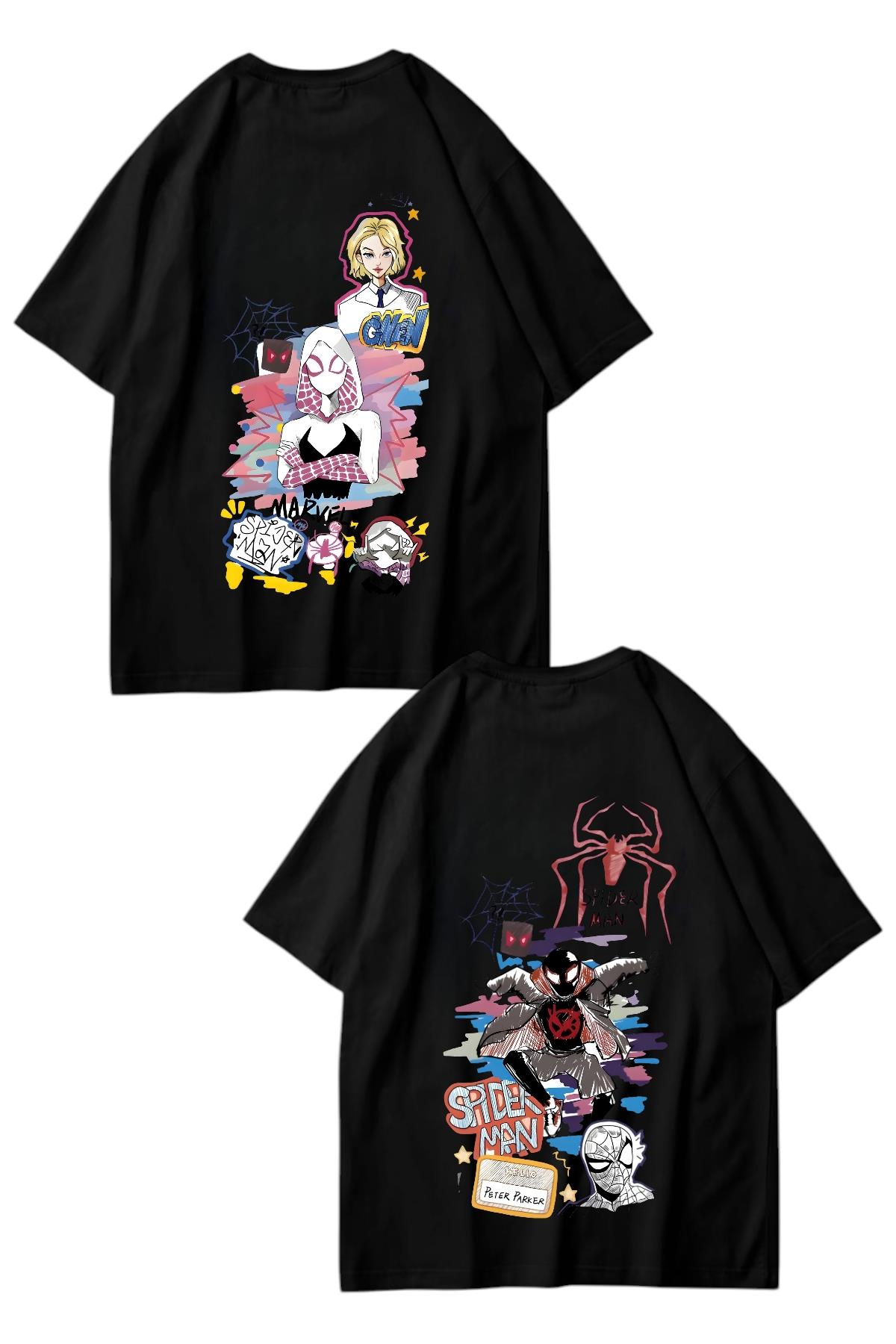 Cartoon Gwen Oversize T-shirt