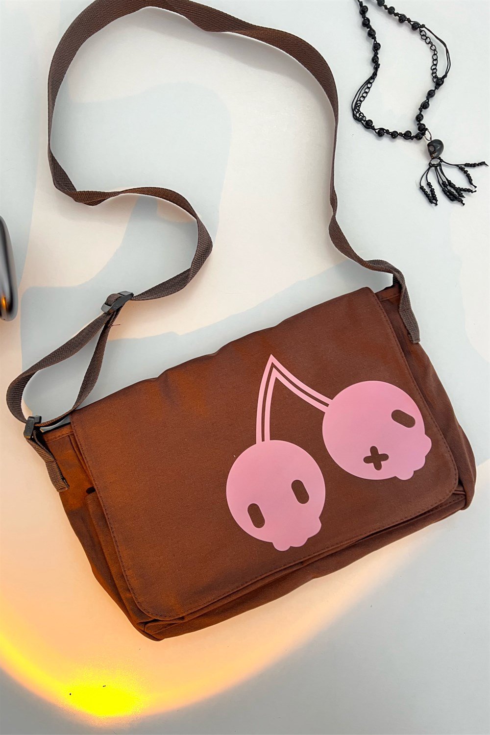 Cherry Desing Postacı Çantası