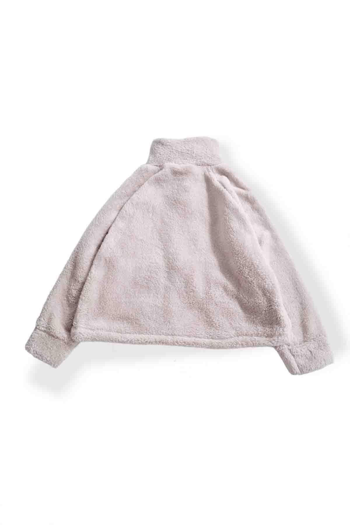 Crop Pelüş Teddy Ceket