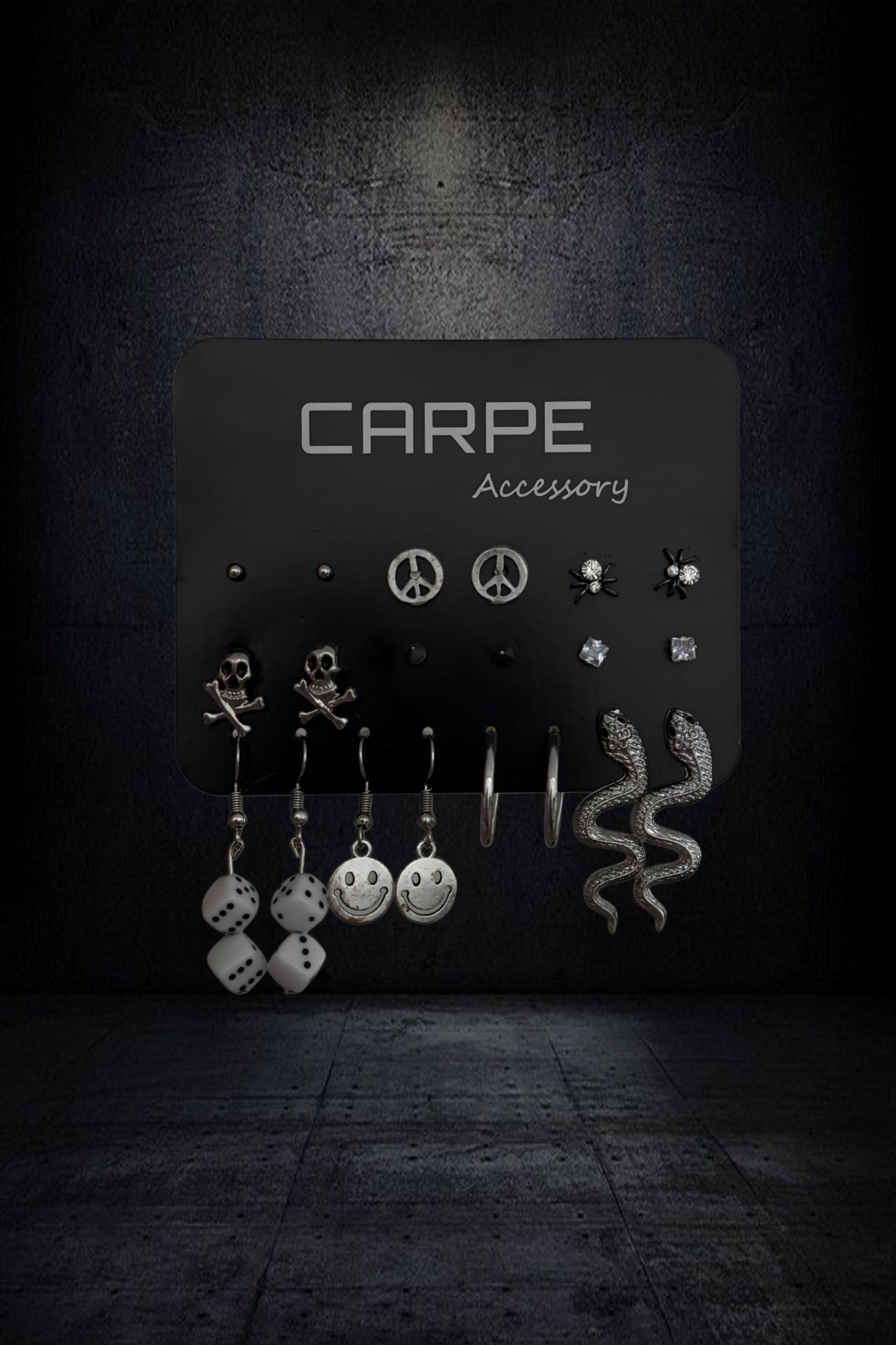 Dark Design Küpe Seti