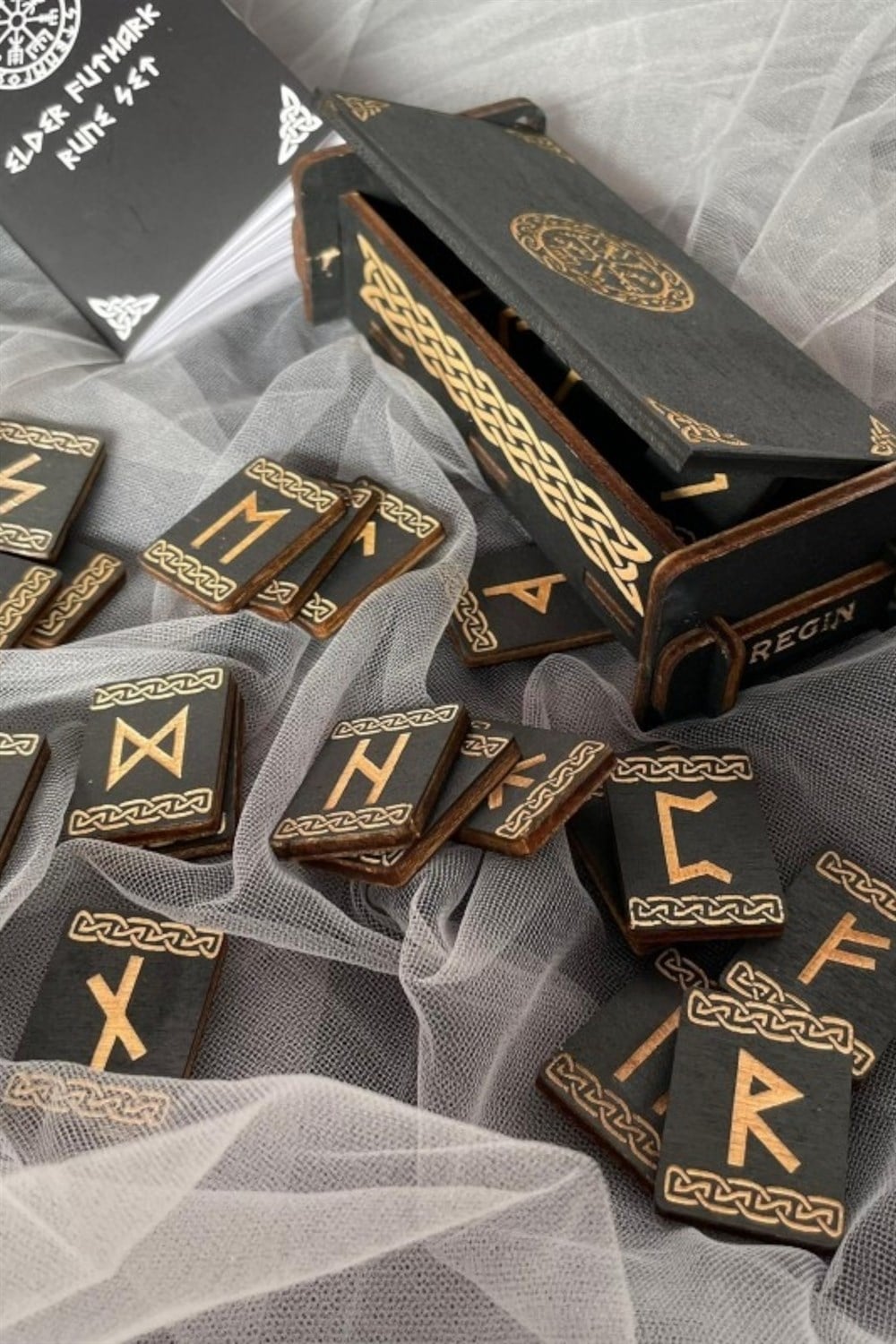 Elder Futhark Ahşap Rune Seti