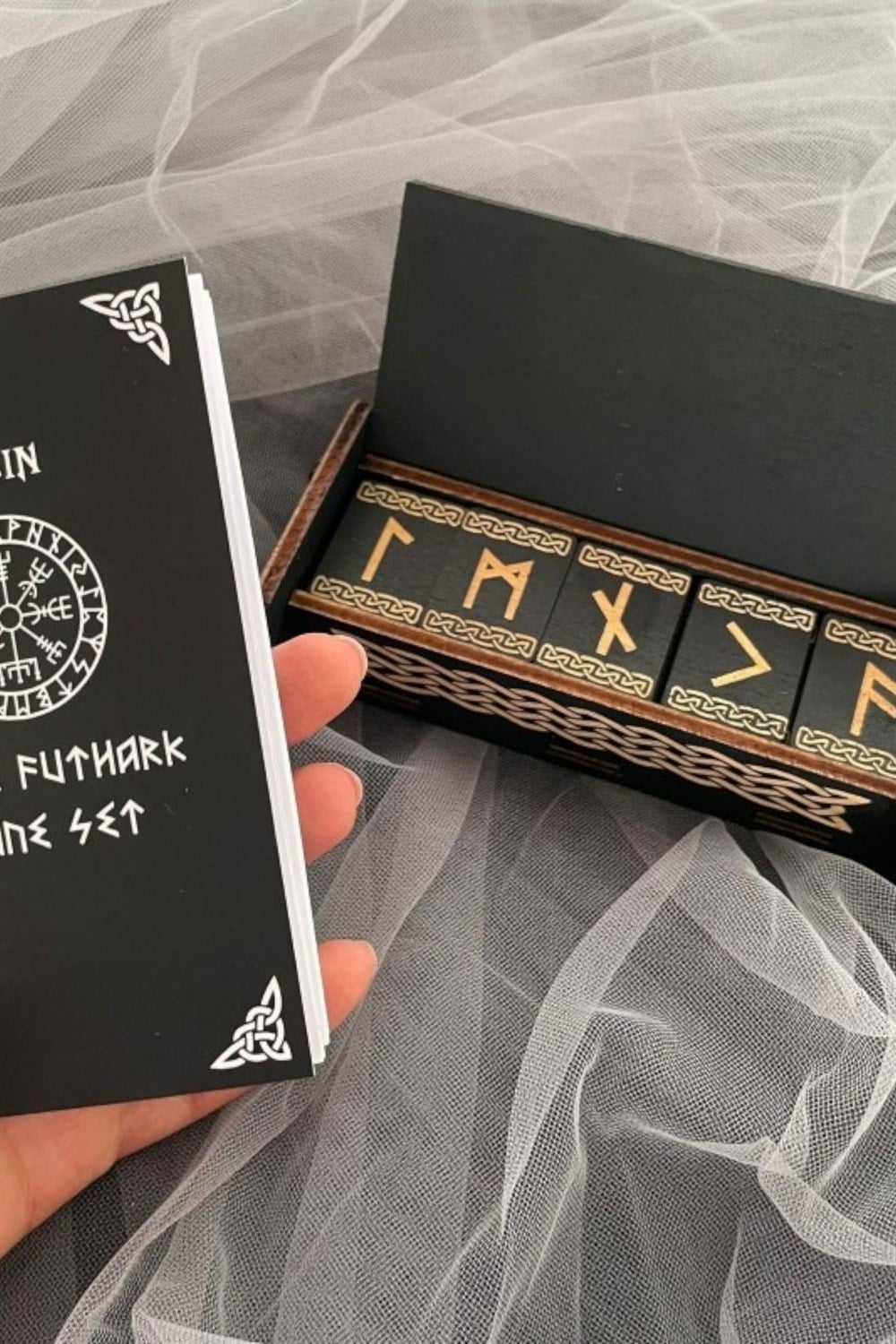 Elder Futhark Ahşap Rune Seti