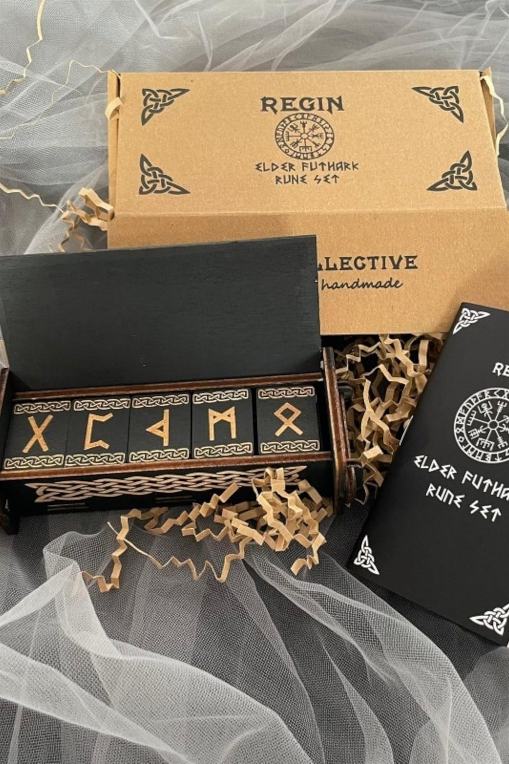 Elder Futhark Ahşap Rune Seti