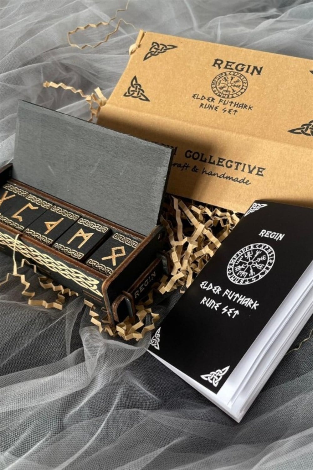 Elder Futhark Ahşap Rune Seti