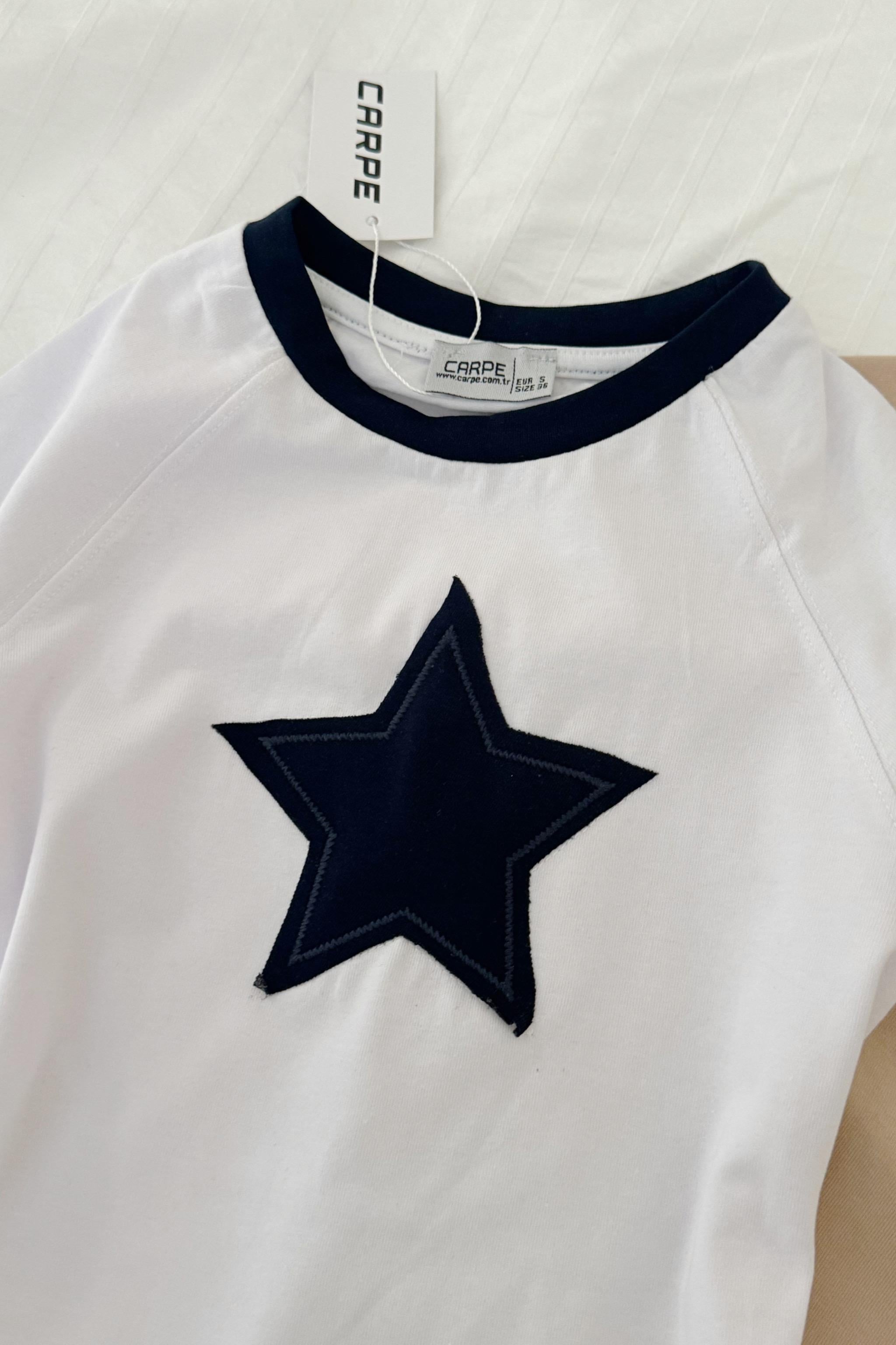 Embroidery Star Bluz