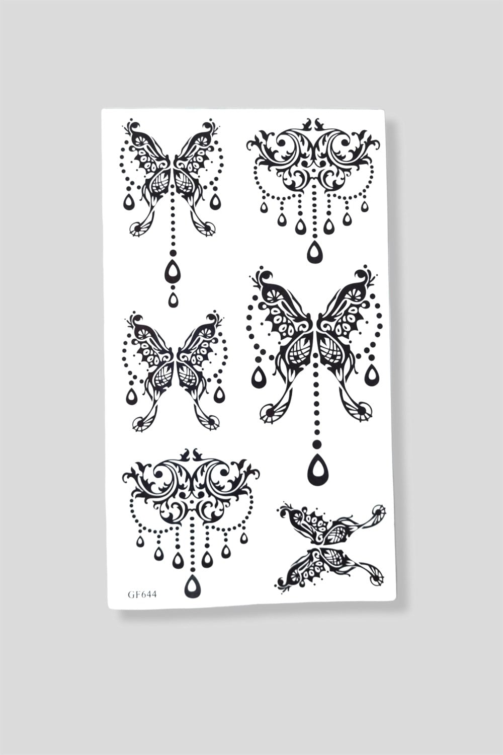 Ethnic Butterfly Tattoo