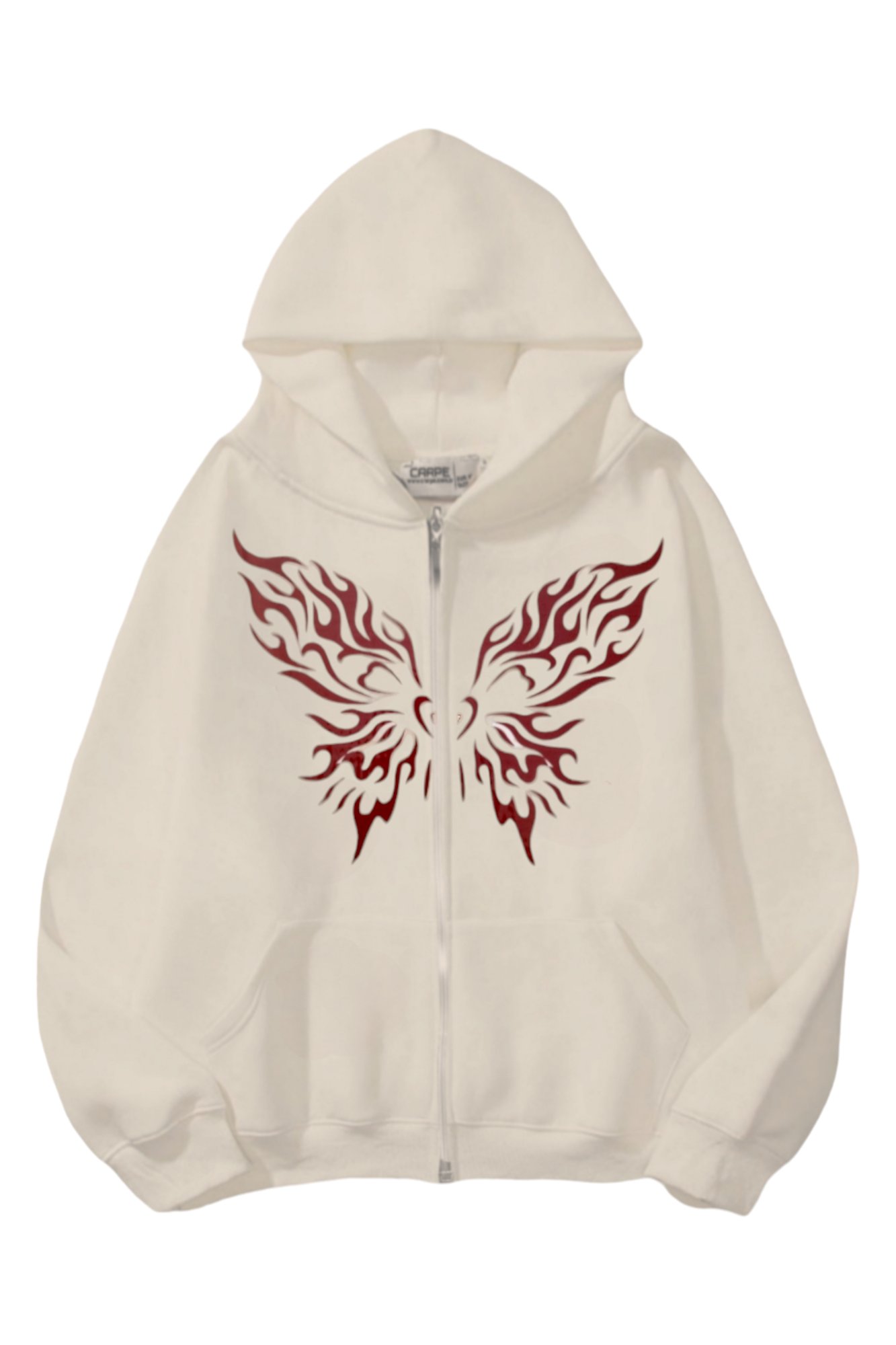 Flame Butterfly 3 iplik Oversize Hırka