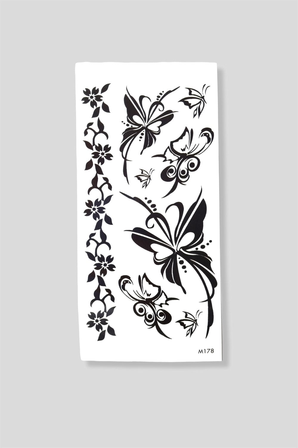 Flower Butterfly Tattoo