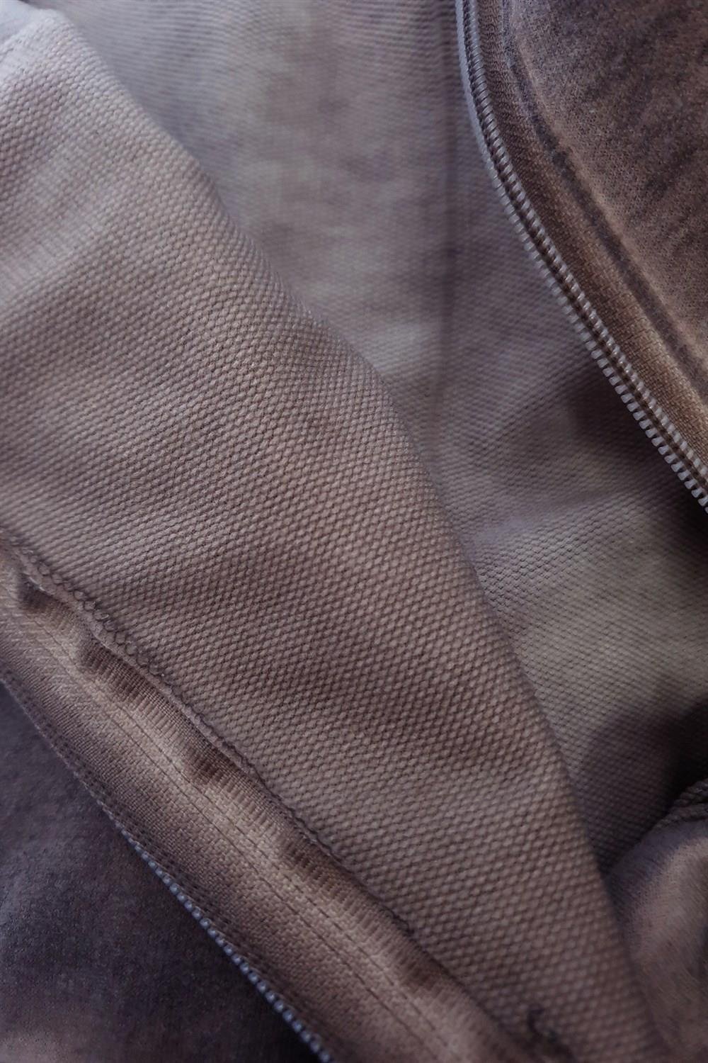 Frenchie Angel Unisex Yıkamalı Hırka