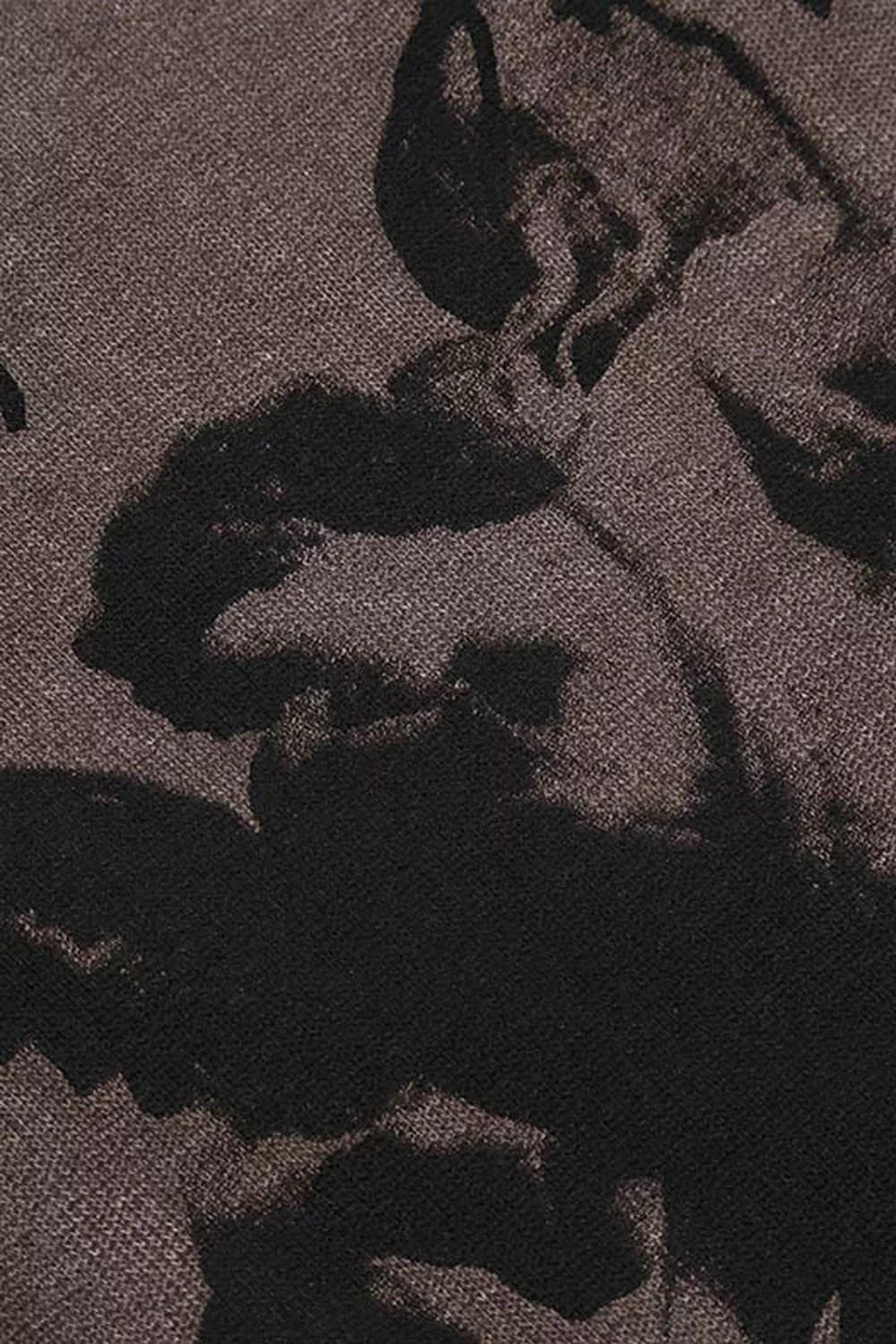 Frenchie Angel Unisex Yıkamalı Hırka