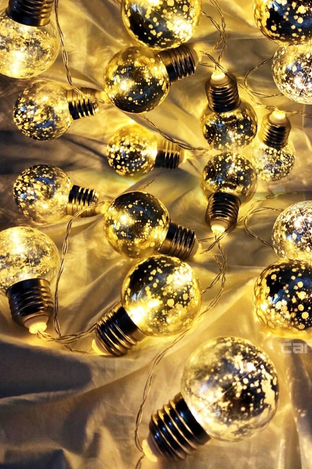 Gold Gri Ampul Led Işık