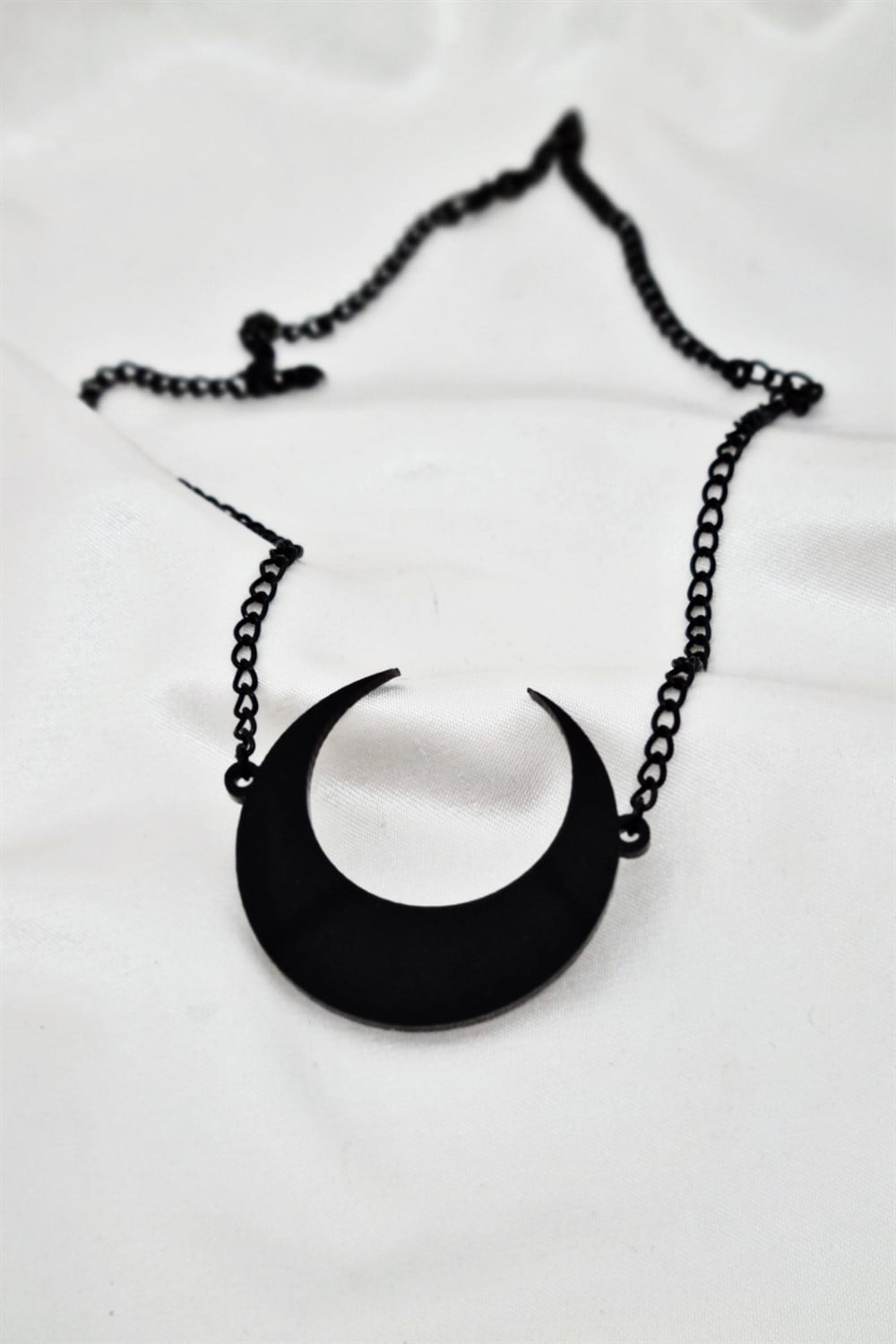 Gothic Küçük Moon Kolye