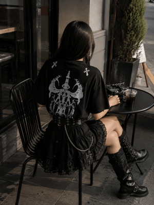 Gothic Sword Oversize T-shirt