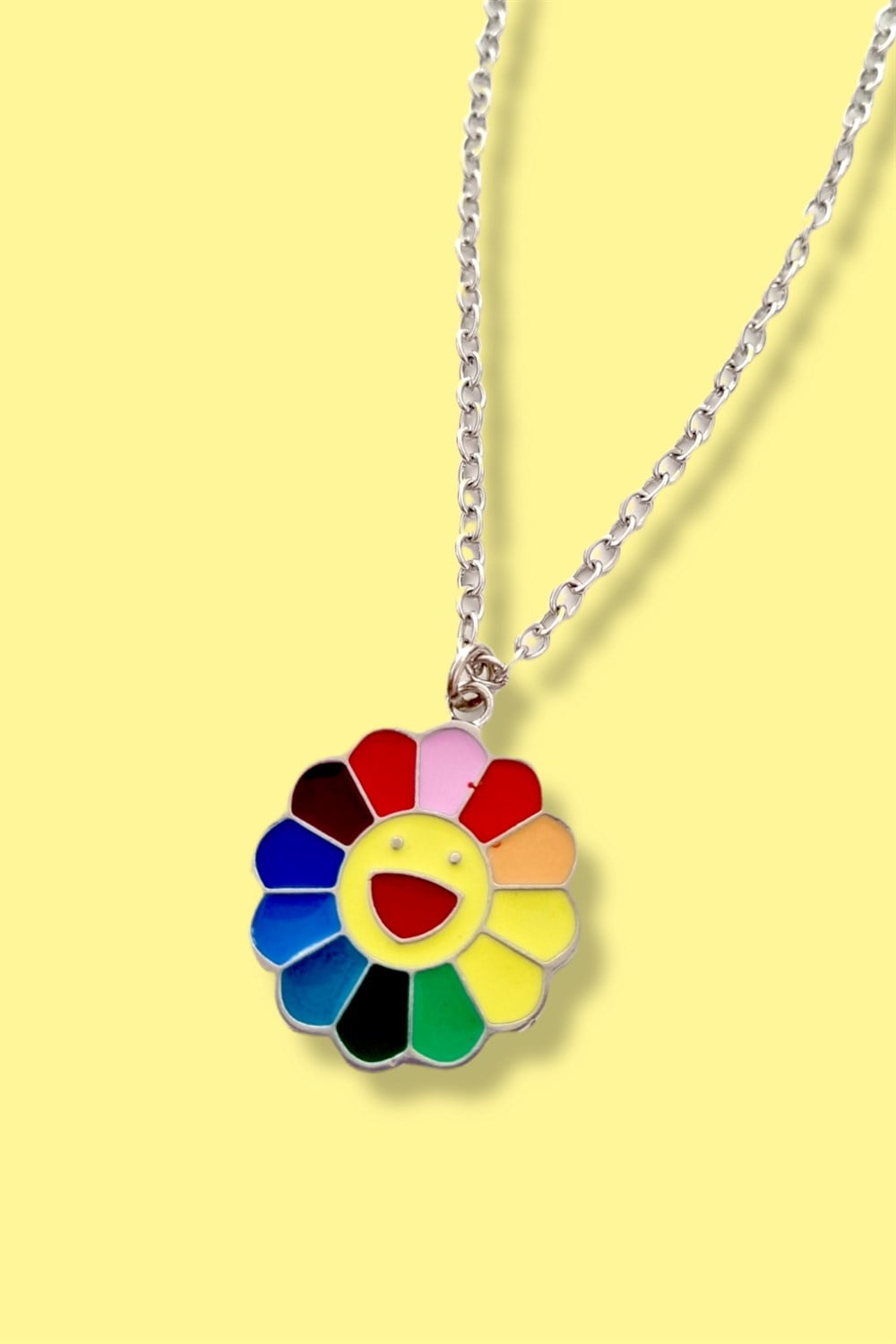 Happy Daisy Rainbow Kolye