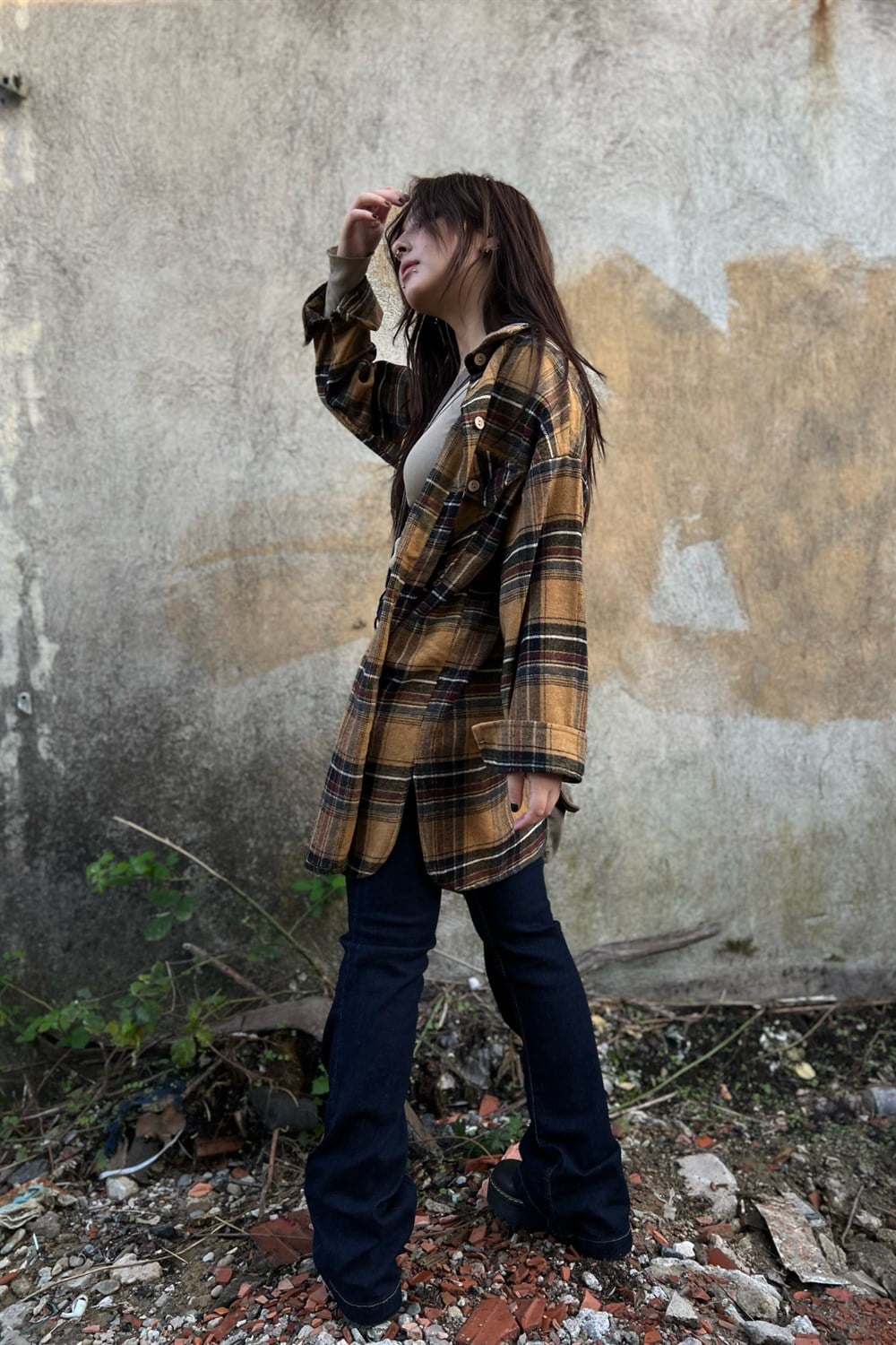 Hardal Oduncu Gömlek