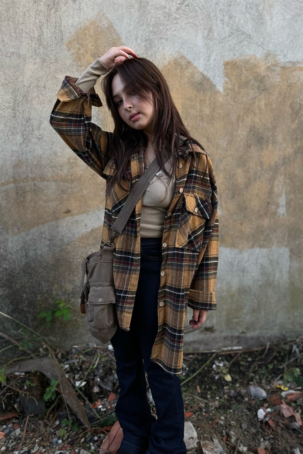 Hardal Oduncu Gömlek