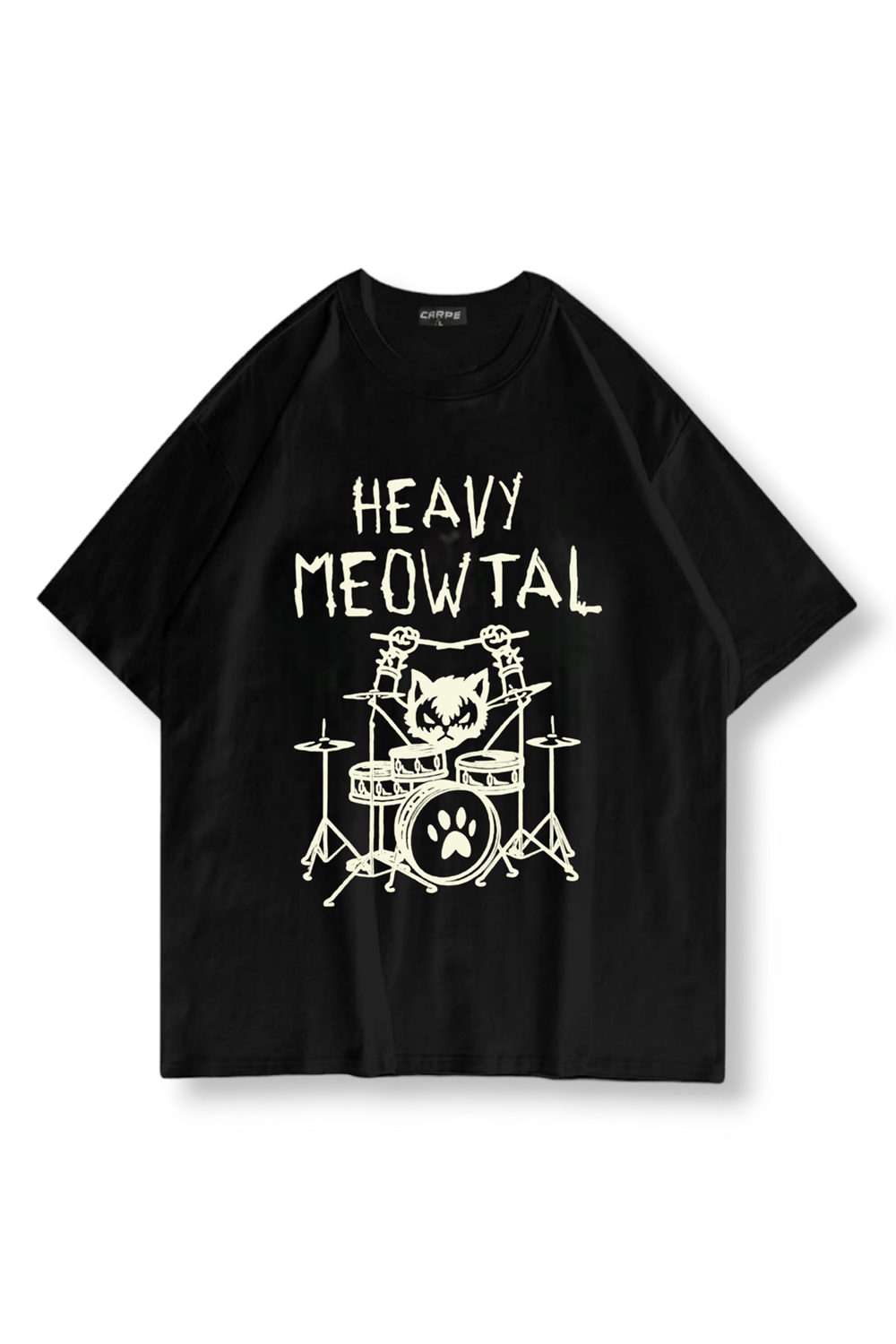 Heavy Meowtal Oversize T-shirt