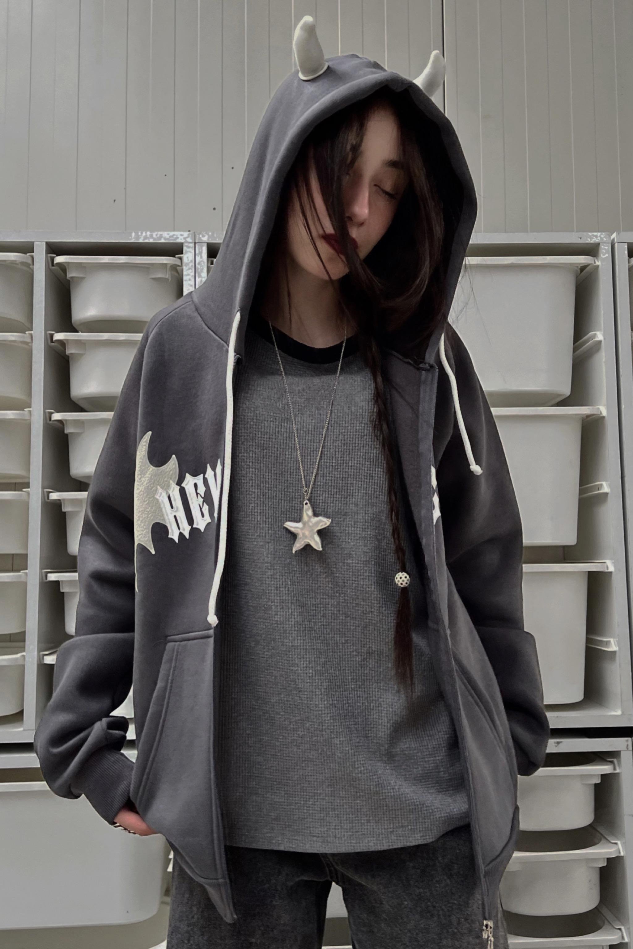 Hew Vigo Kulak Detaylı Oversize Hırka