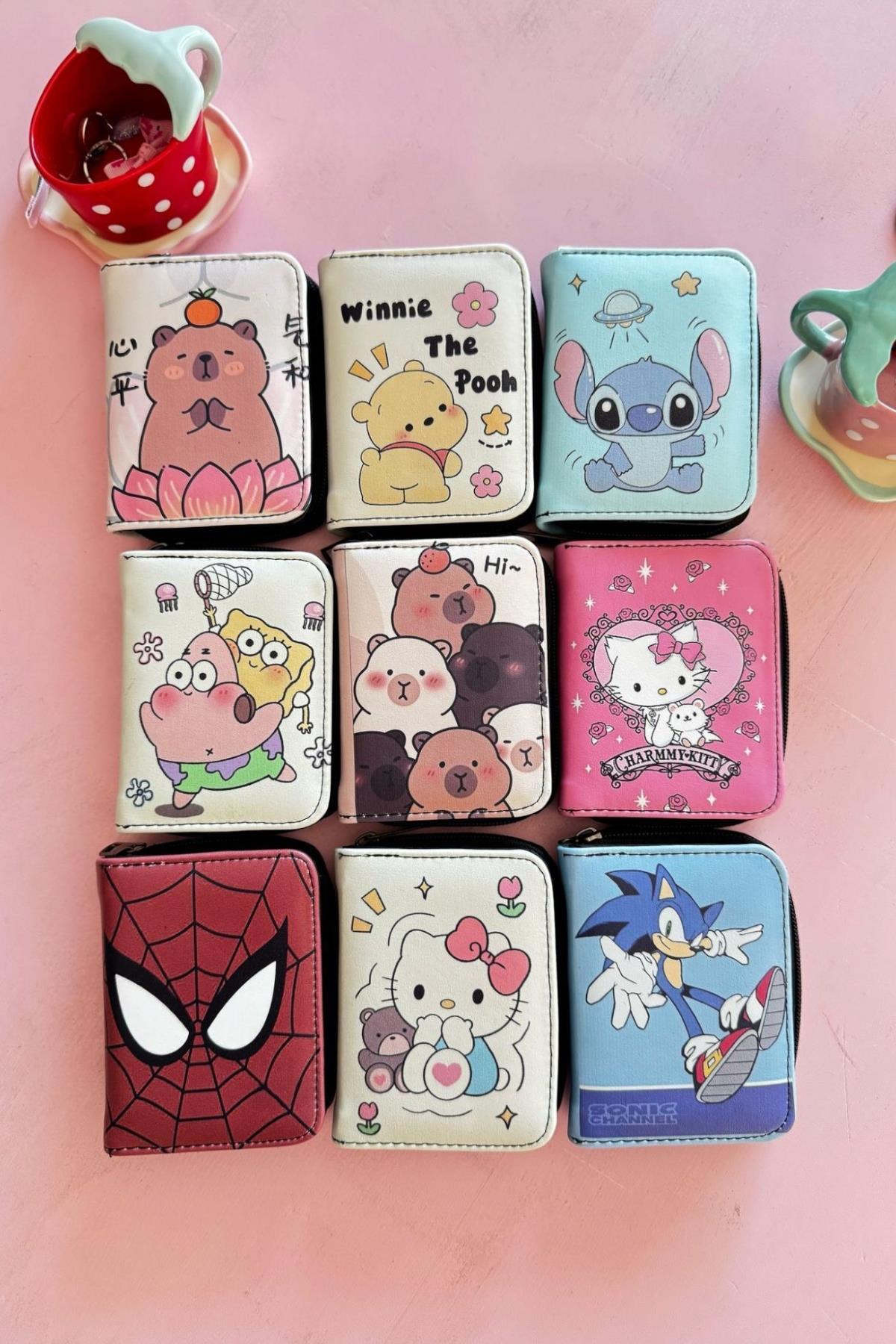 Hi Capybara Kısa Cüzdan