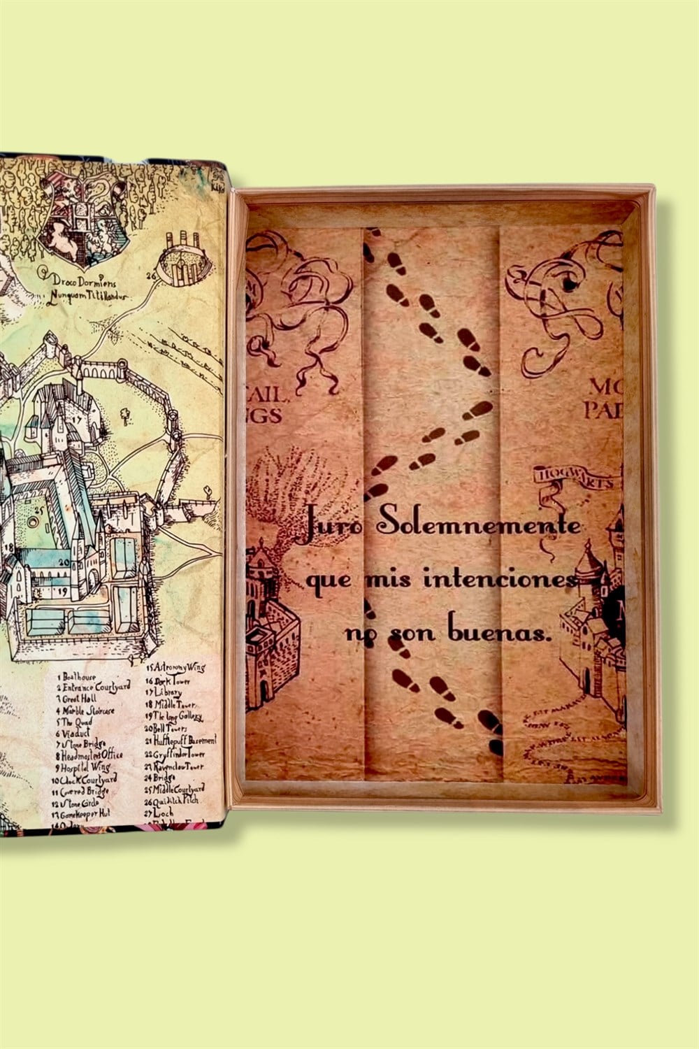 Hogwards School Kitap Kutu