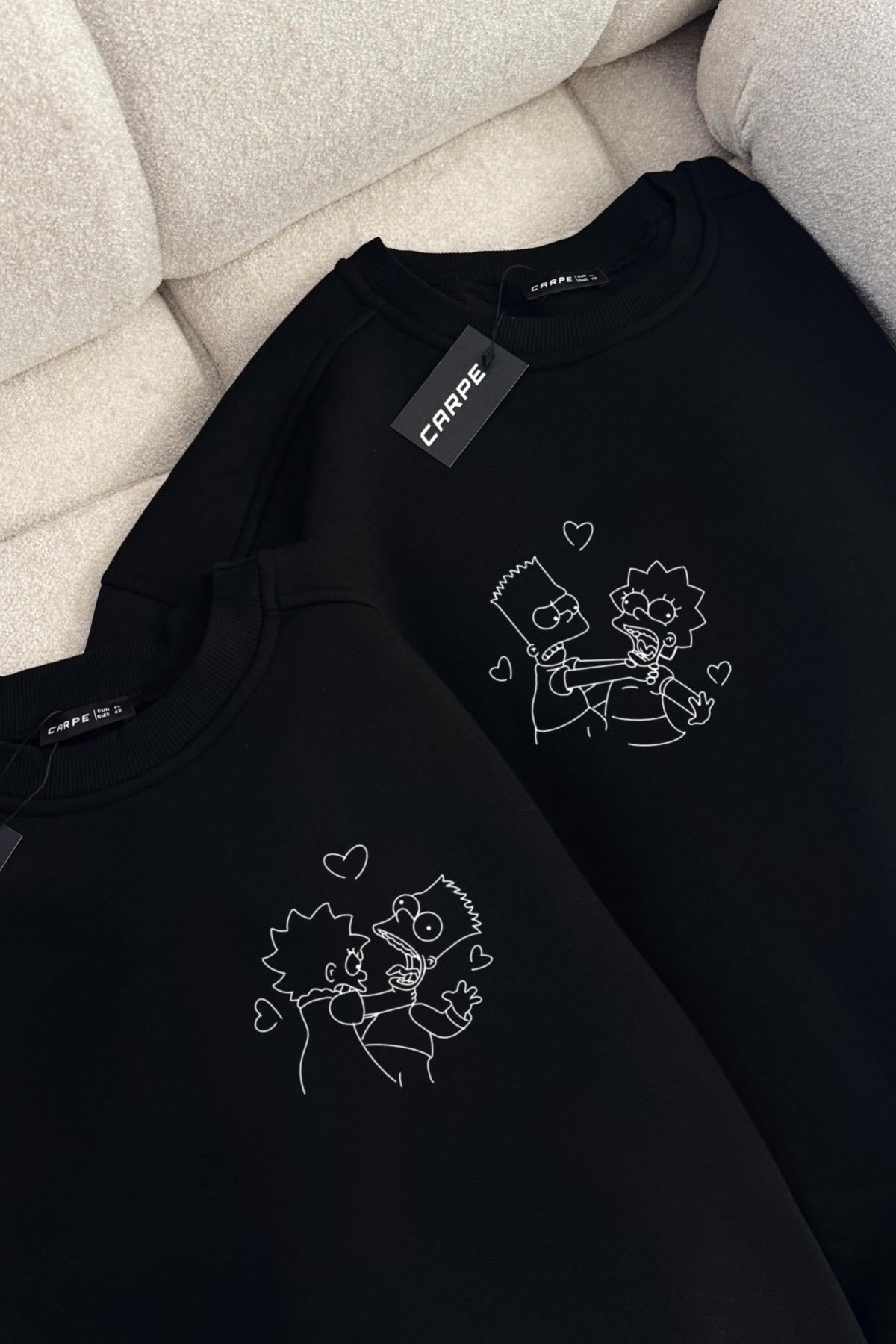 Homer Çılgın Oversize Sweatshirt