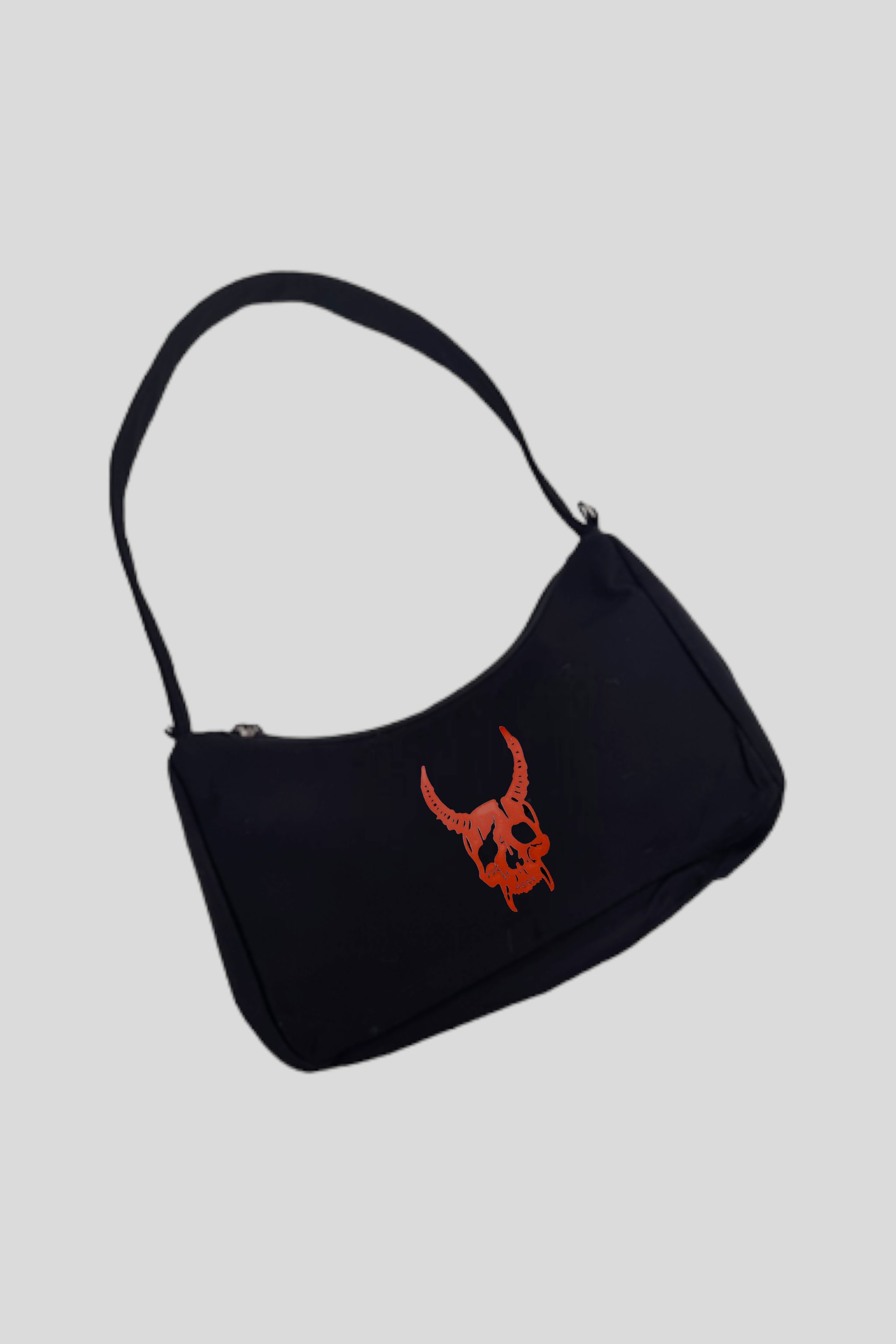 Horned Skull Baget Çanta