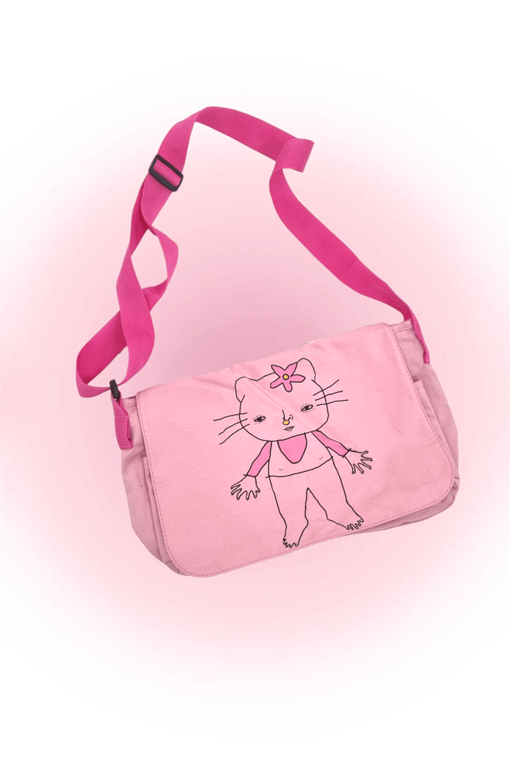 I Am So Depress Postacı Çantası