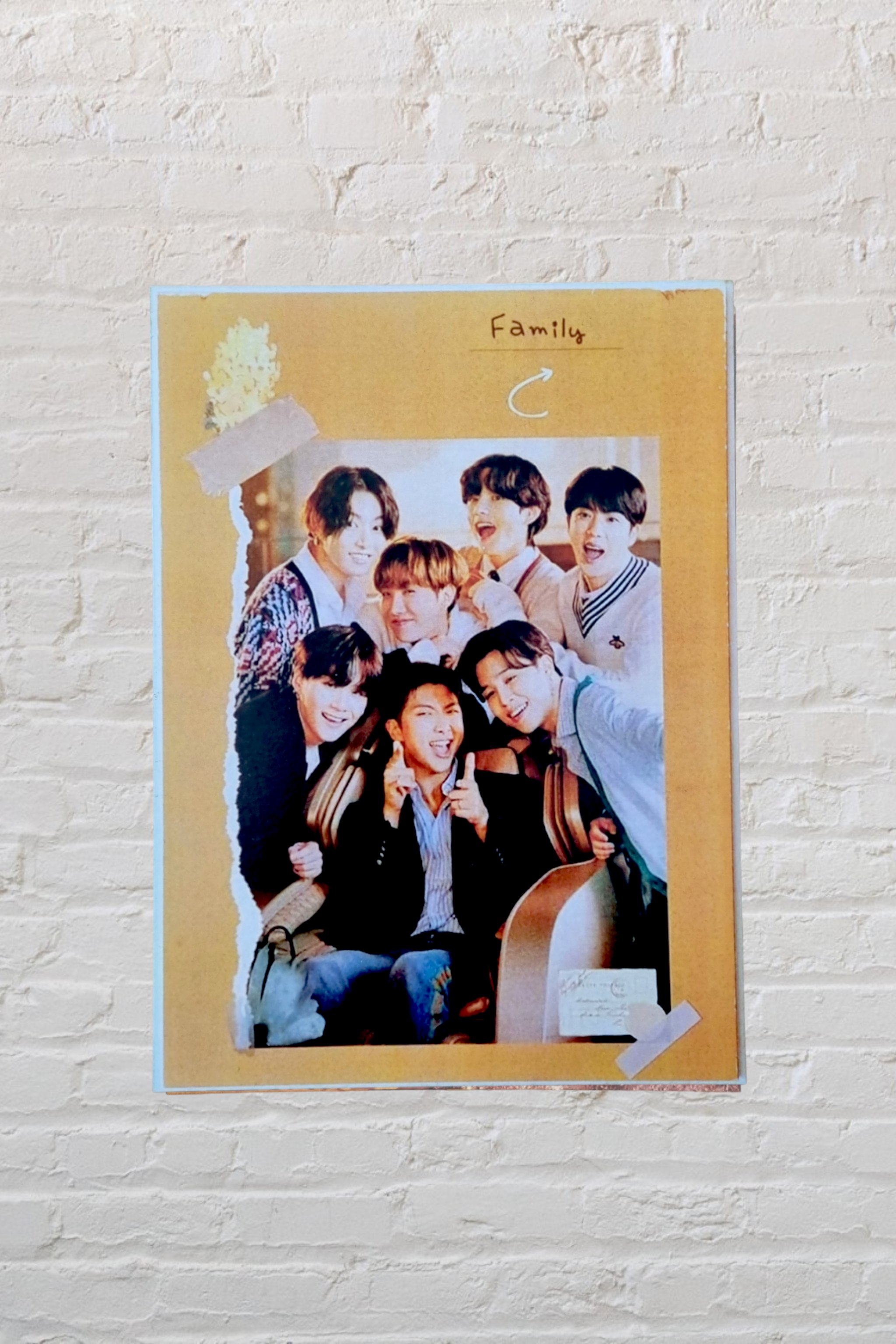 Karakterler Ahşap Poster