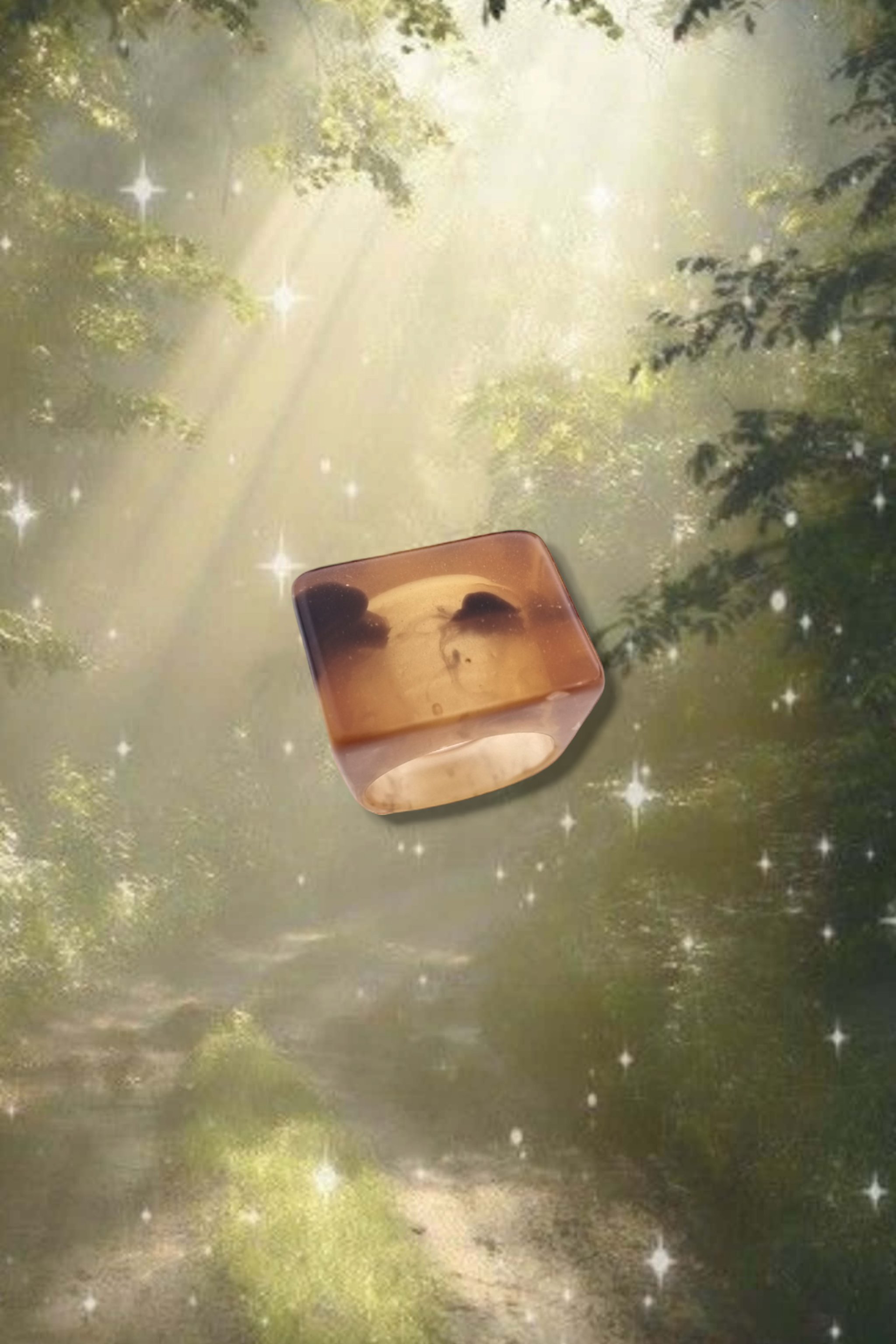 Square Acrylic Ring
