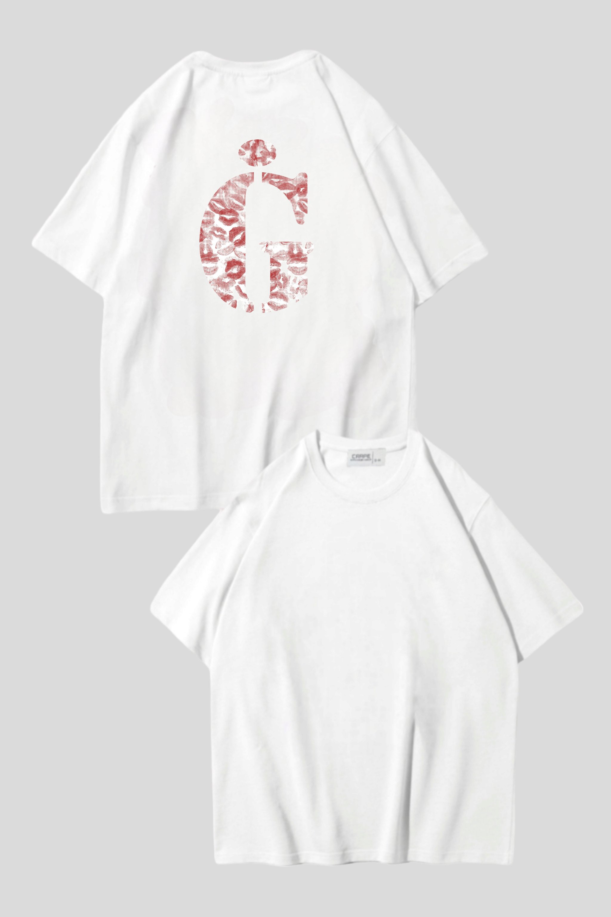 Kiss Design Ğ Oversize T-shirt