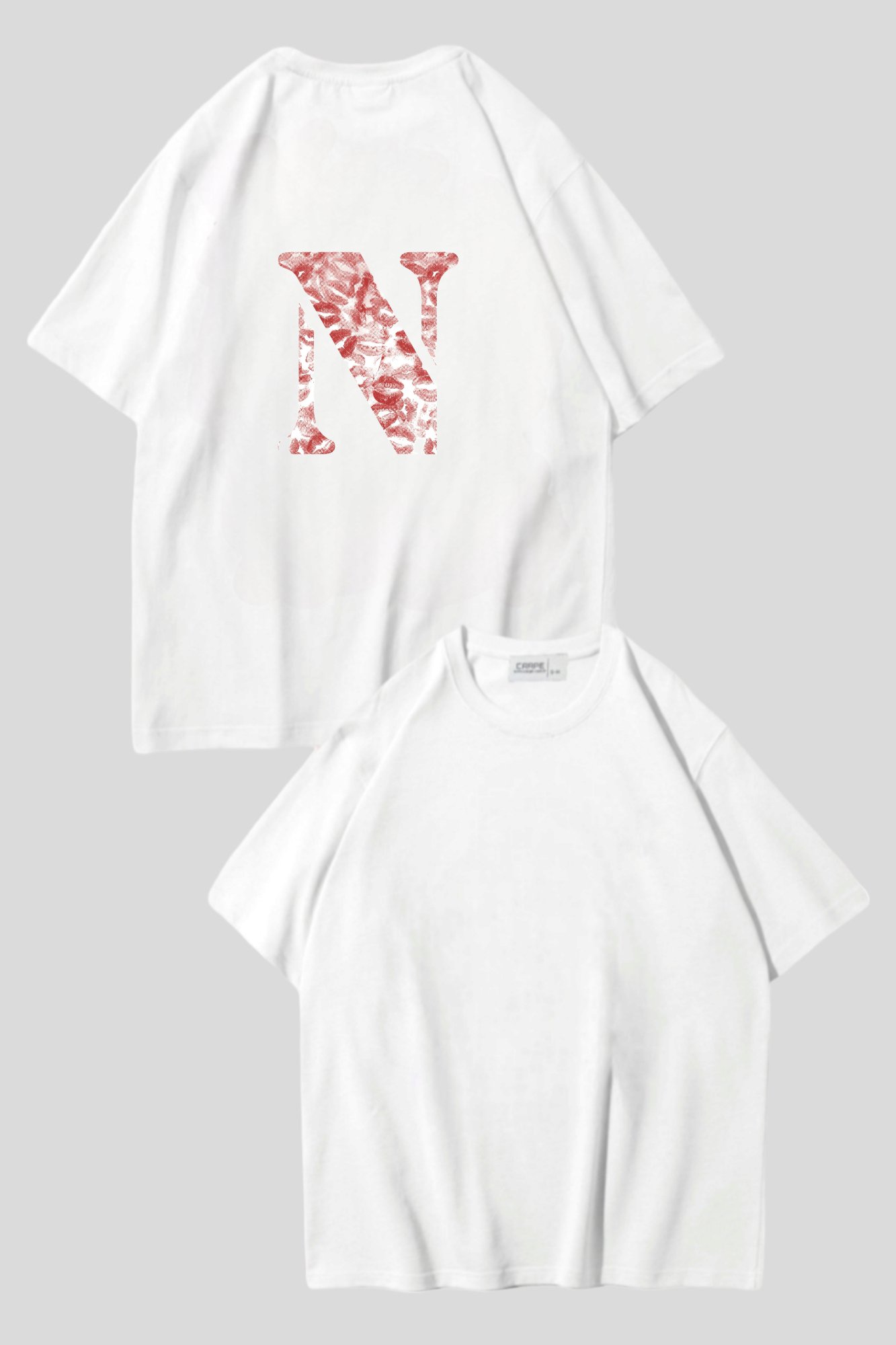 Kiss Design N Oversize T-shirt