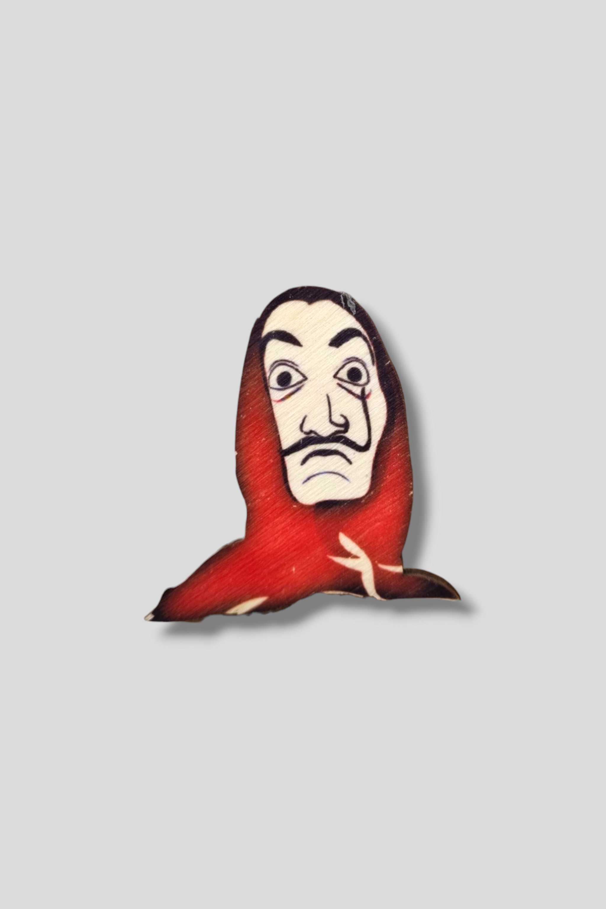 La Casa de Papel Büyük Ahşap Rozet