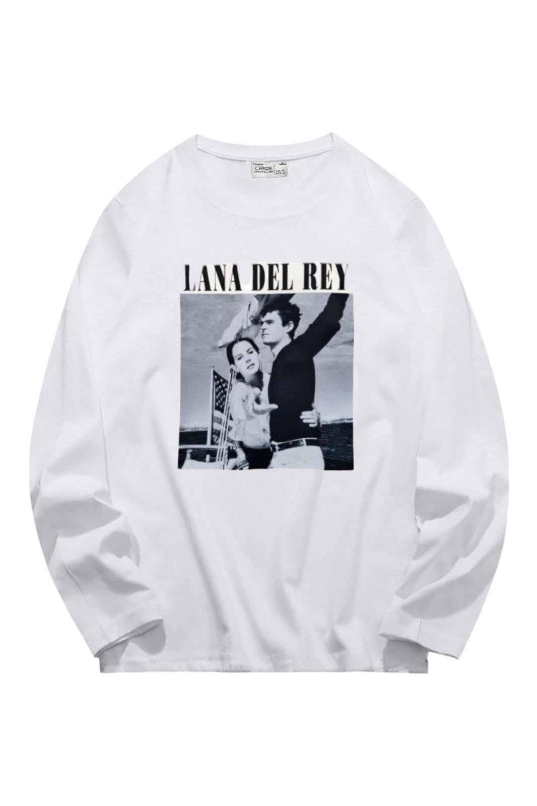 Lana Del Rey 2 İplik Sweatshirt