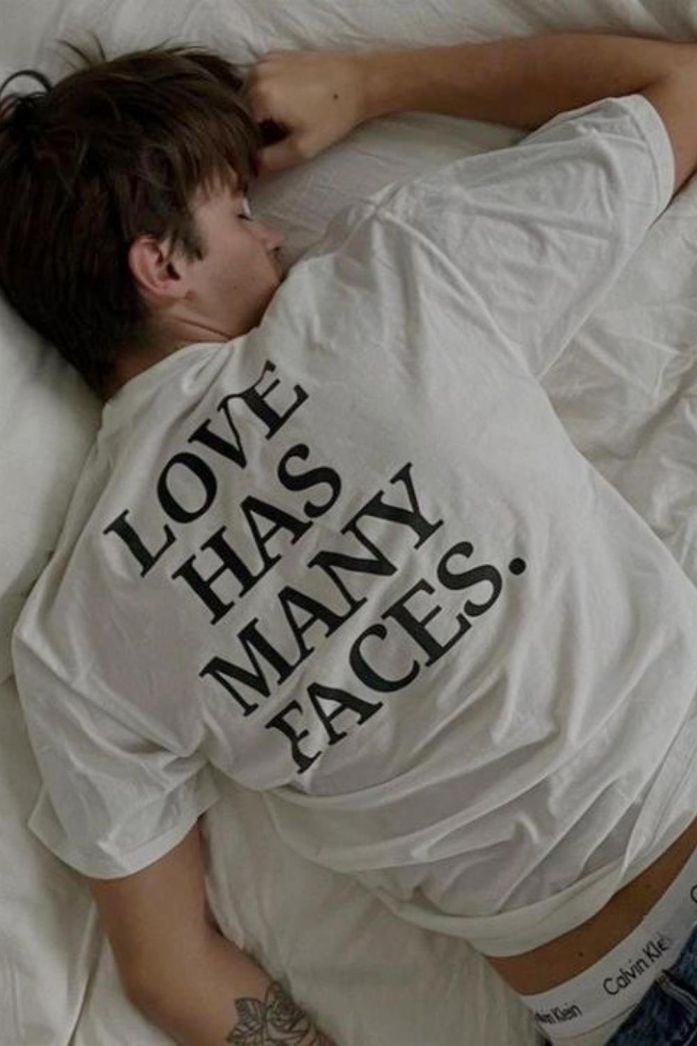 Love Has Many Face Oversize T-shirt