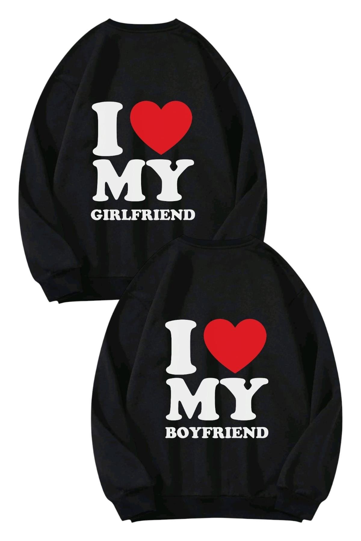 Love My Girlfriend Oversize Sweatshirt