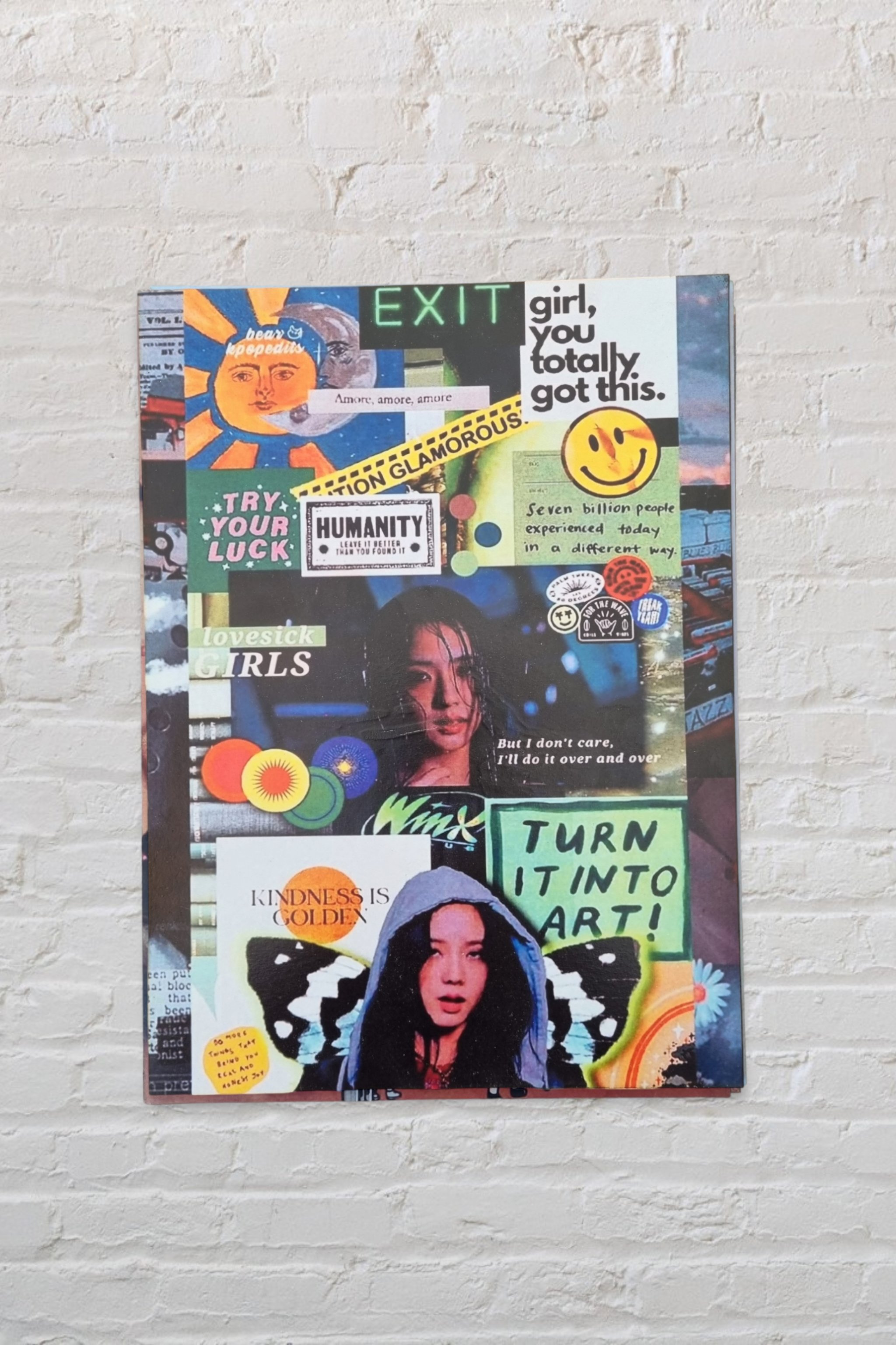 Lovestick Girls Ahşap Poster