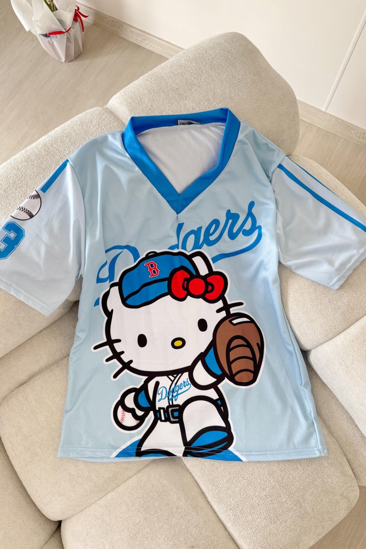 Mavi Kitty Detail Oversize T-shirt