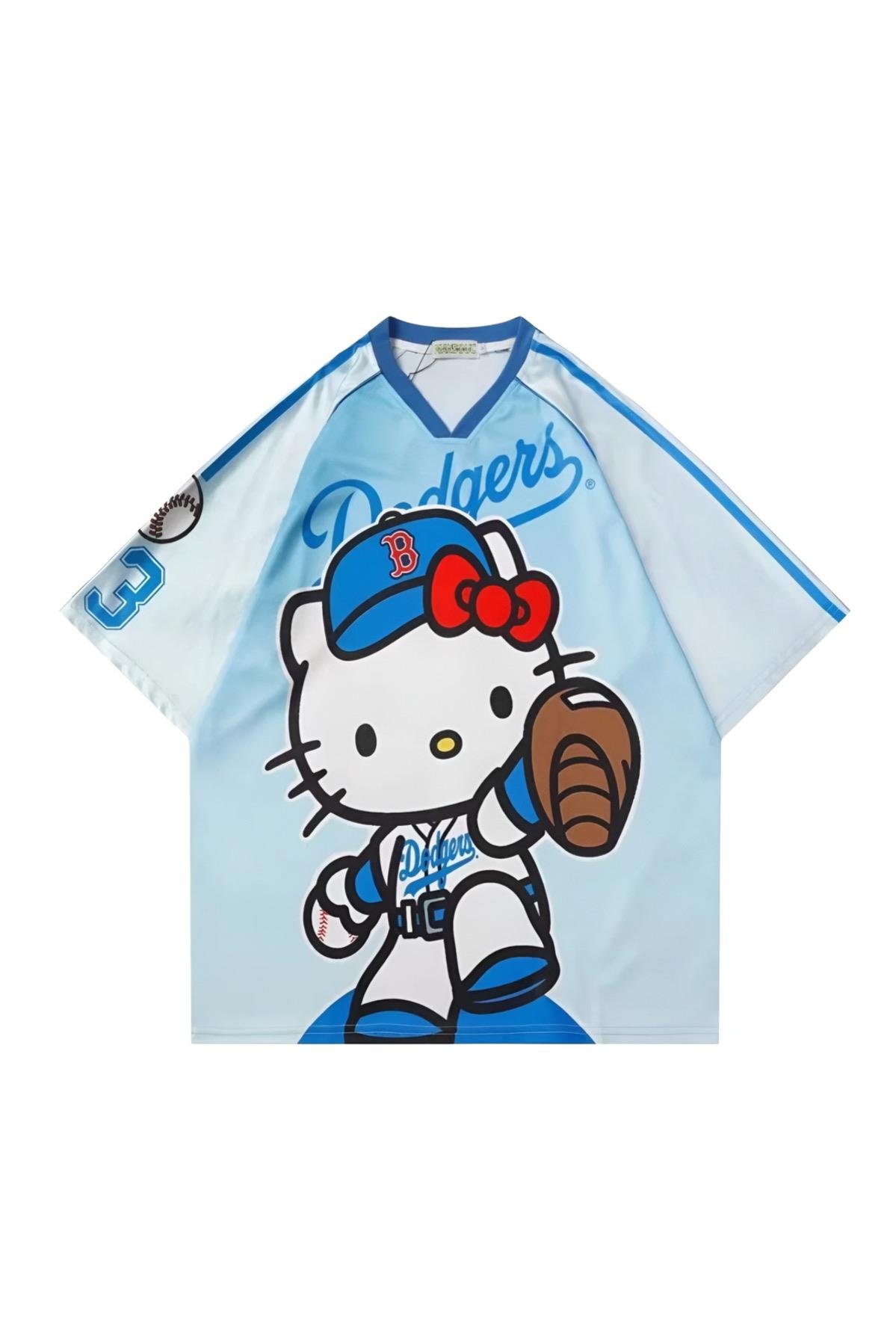 Mavi Kitty Detail Oversize T-shirt