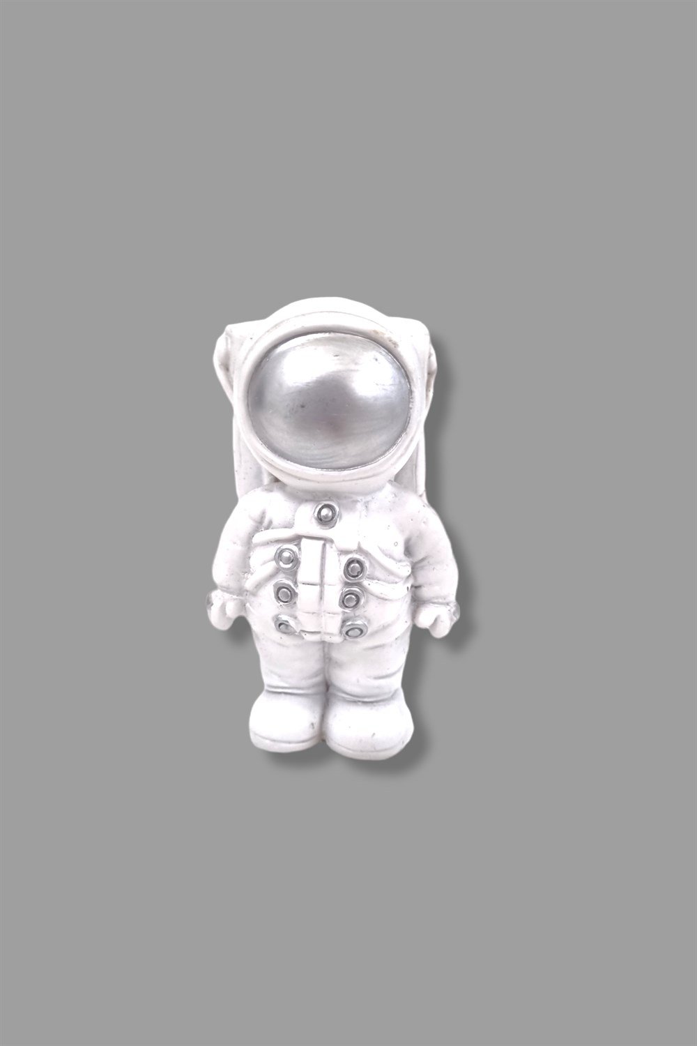 Mini Astronot Figürleri Gri Ayakta