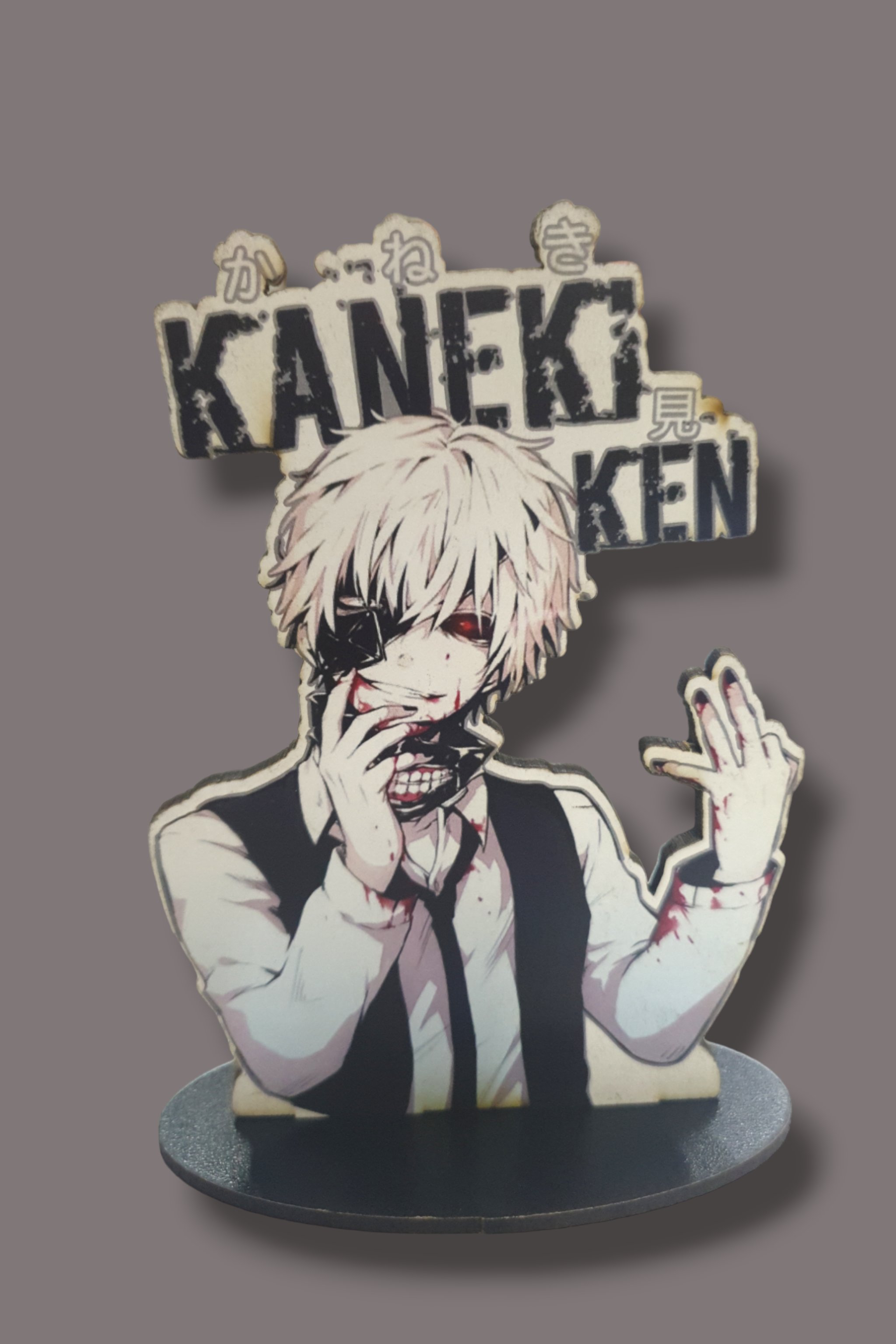 Mini Kaneki Ken Ahşap Stand