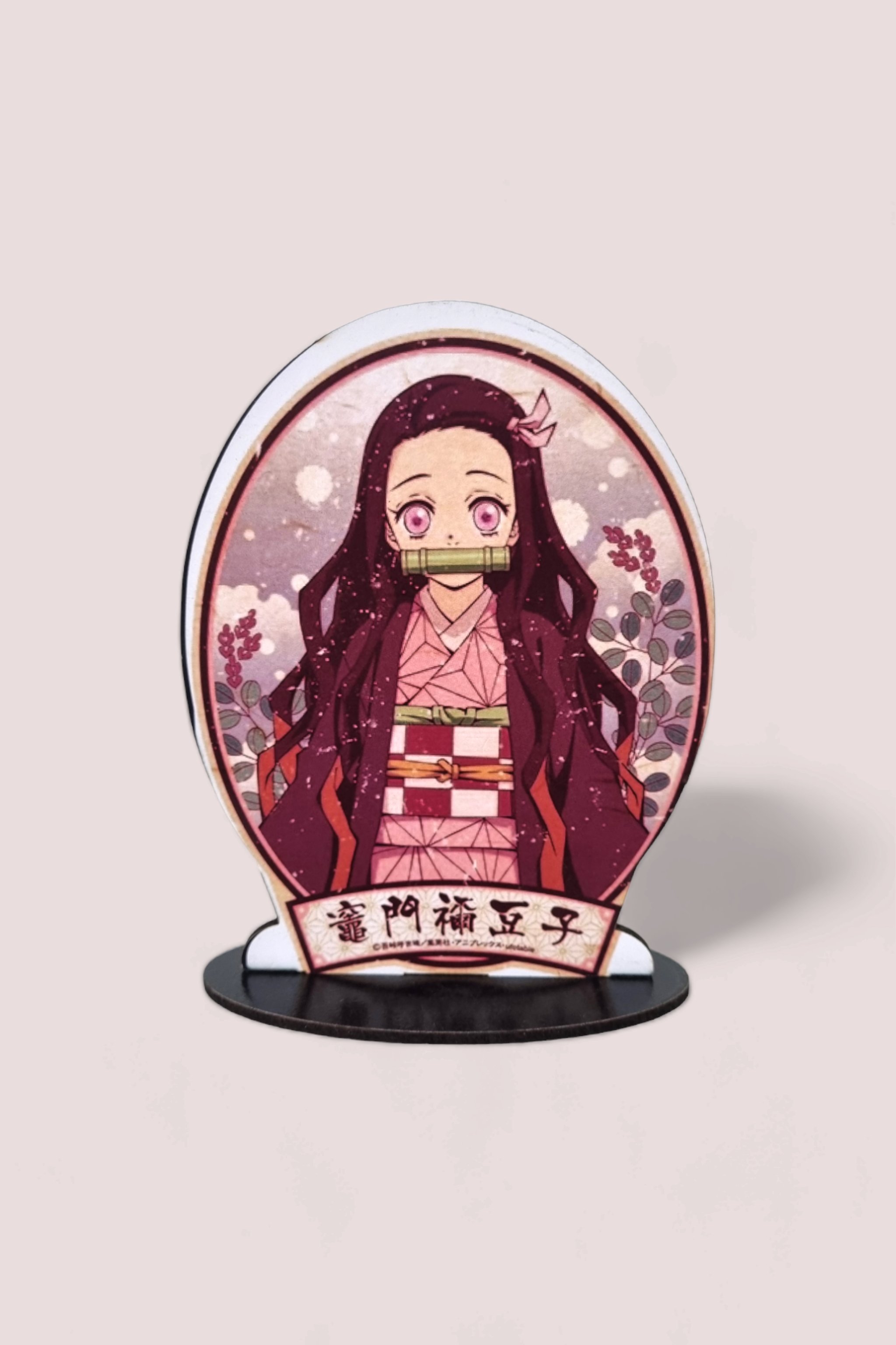 Mini Nezuko Kamado Ahşap Stand
