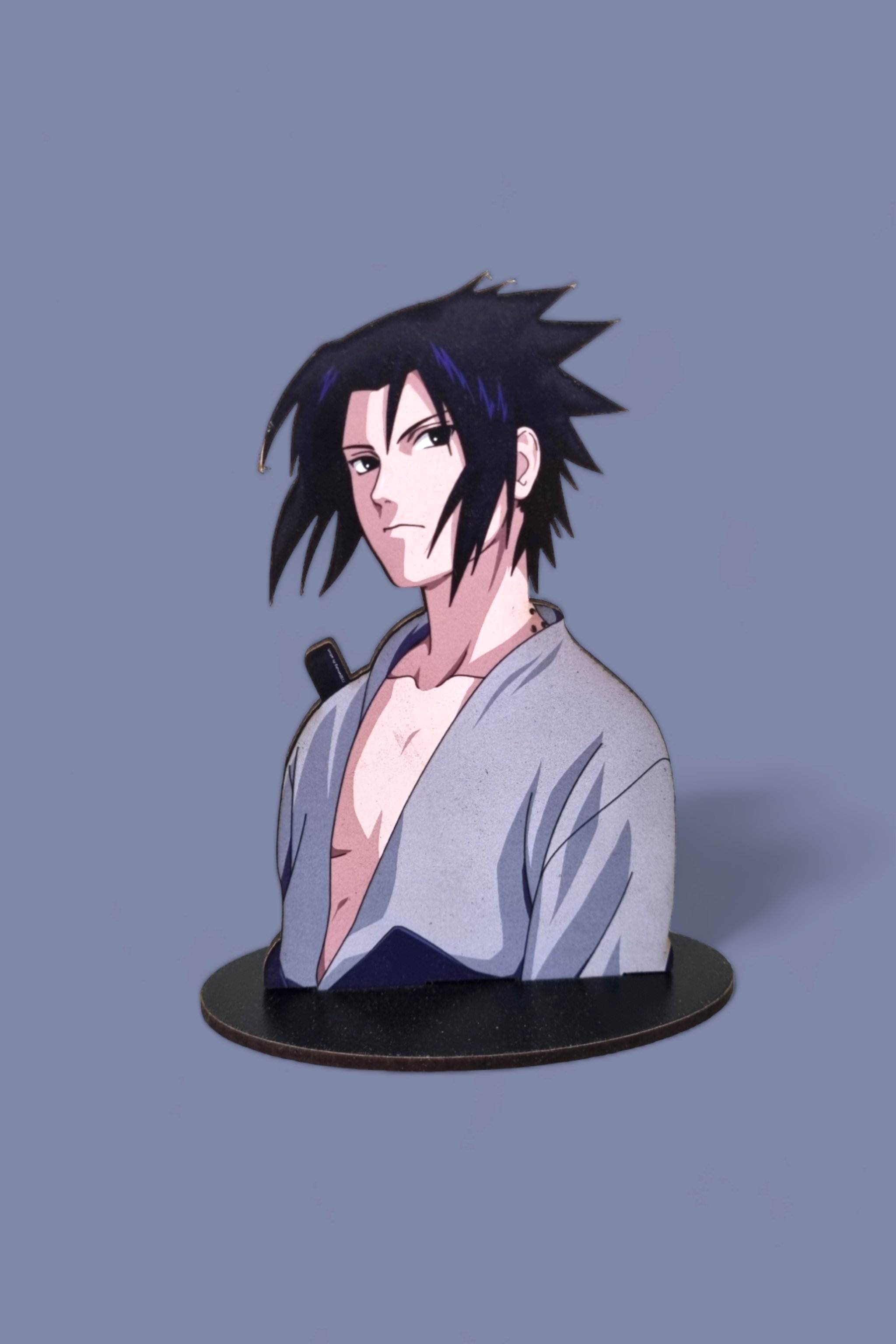 Mini Sasuke Uchiha Ahşap Stand
