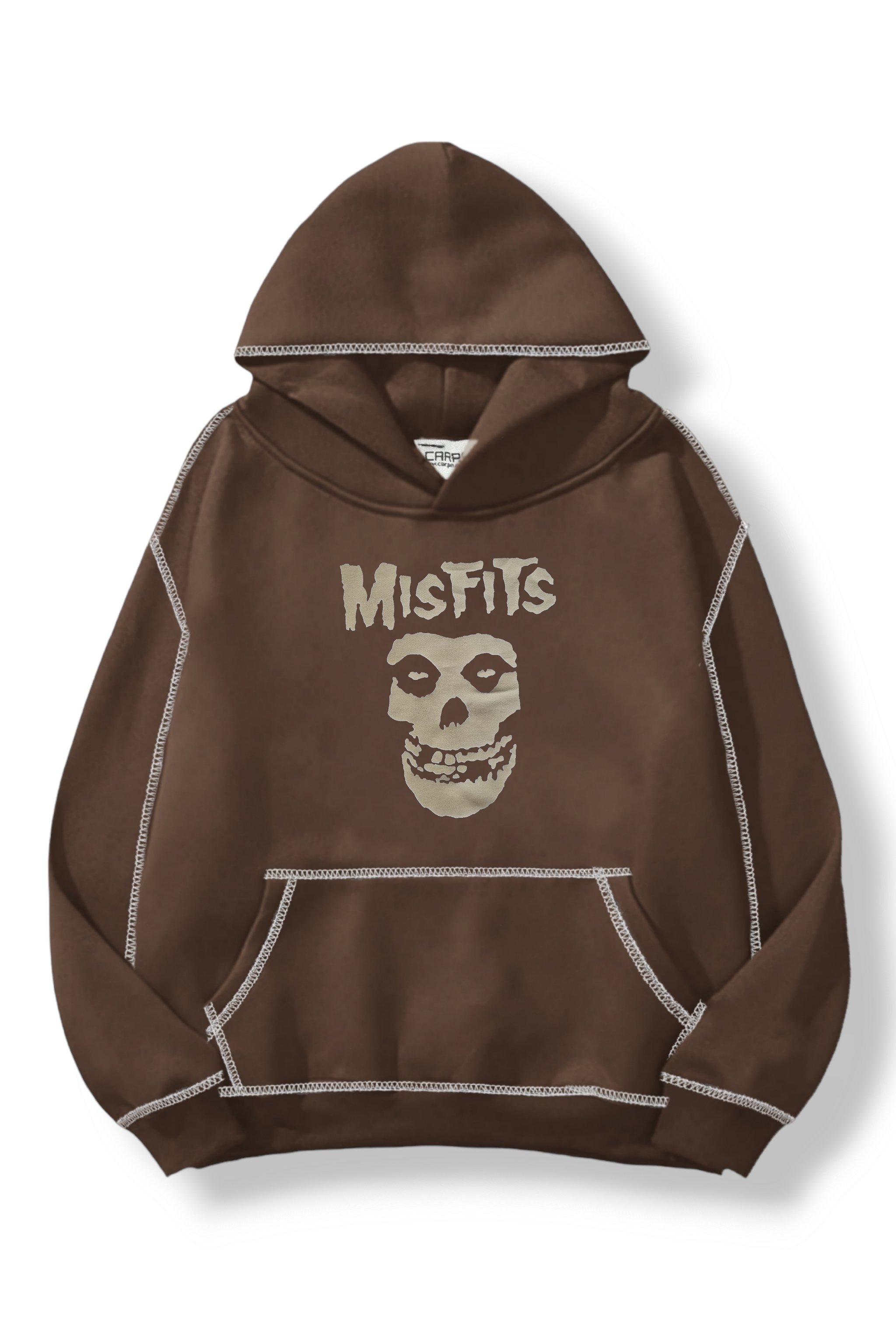Mısfıts Ters Dikiş Oversize Sweatshirt